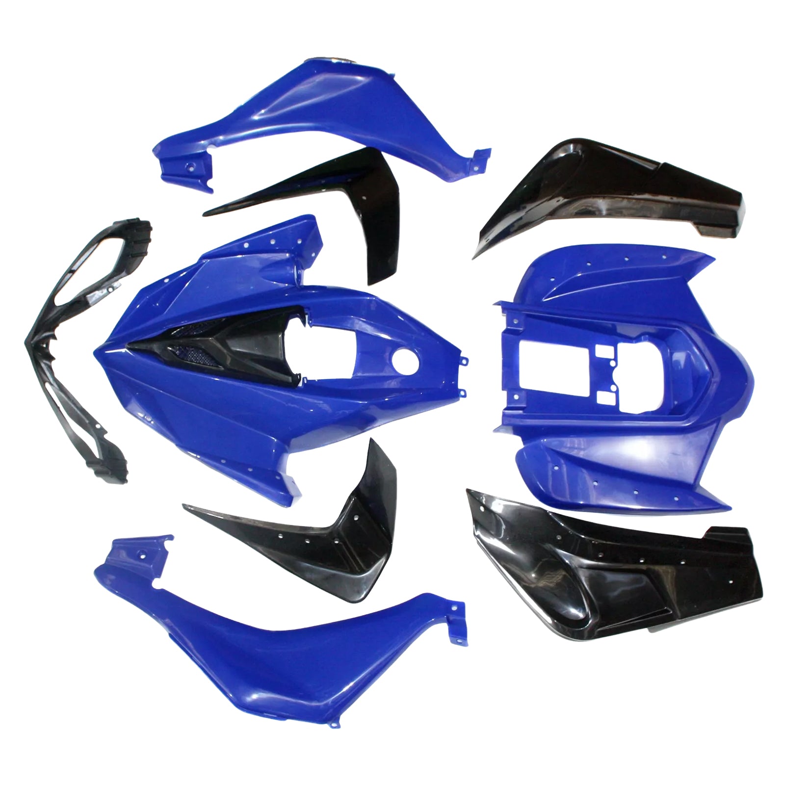 Plastics Fairing Fenders Kit For 110cc 125cc Mars Sport Quad Dirt Bike ATV