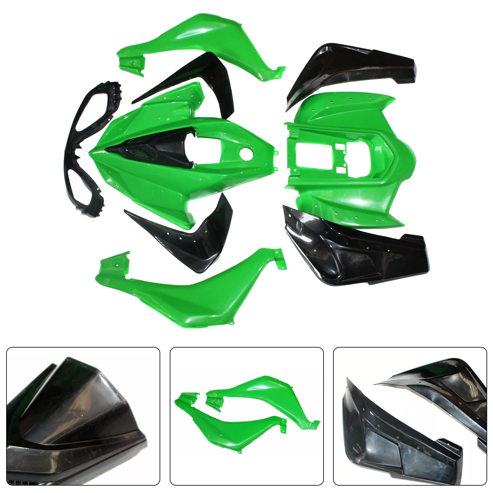 Plastics Fairing Fenders Kit For 110cc 125cc Mars Sport Quad Dirt Bike ATV