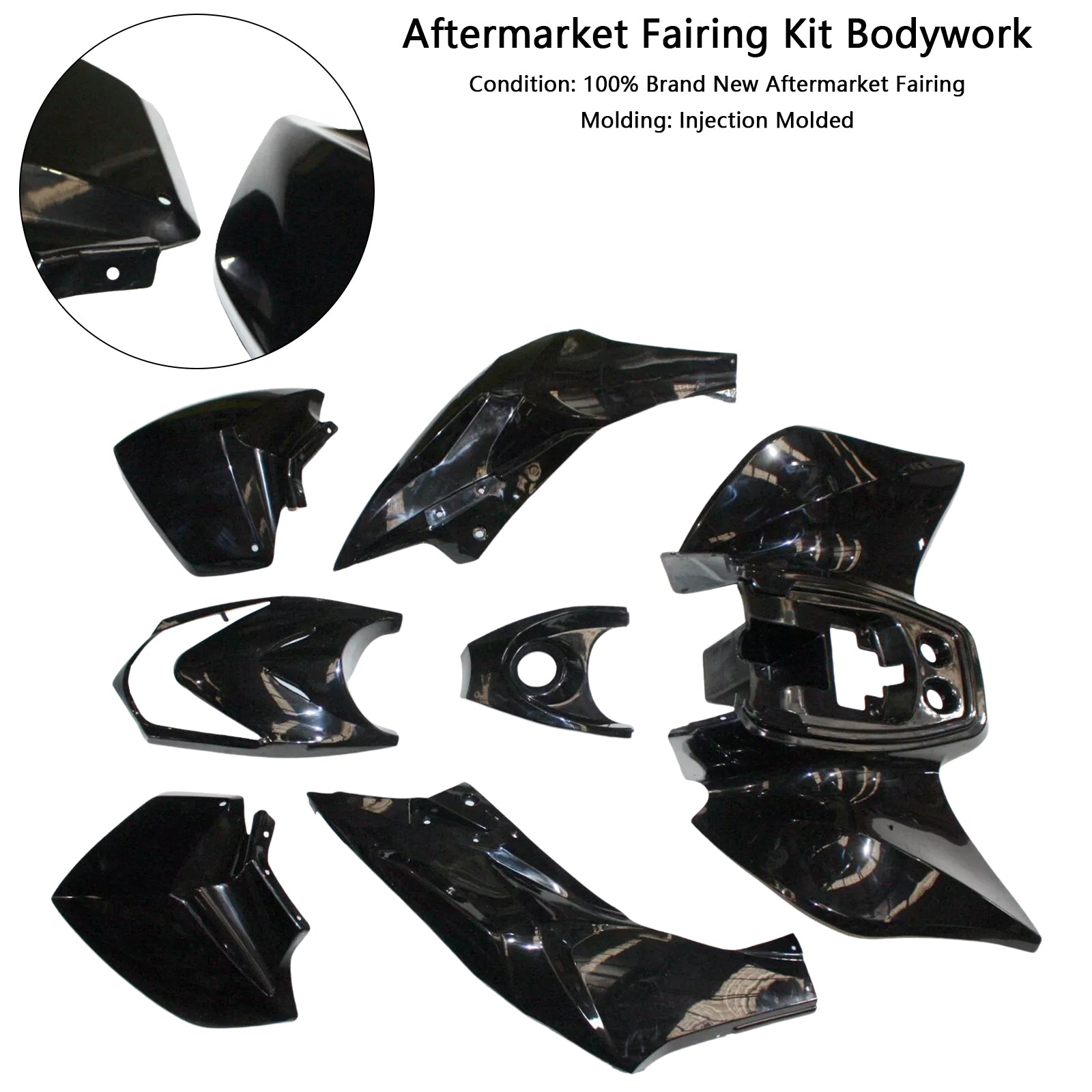 Plastics Fairing Fender Guards Cover Kit For 125cc Tiger Quad Dirt Bike ATV