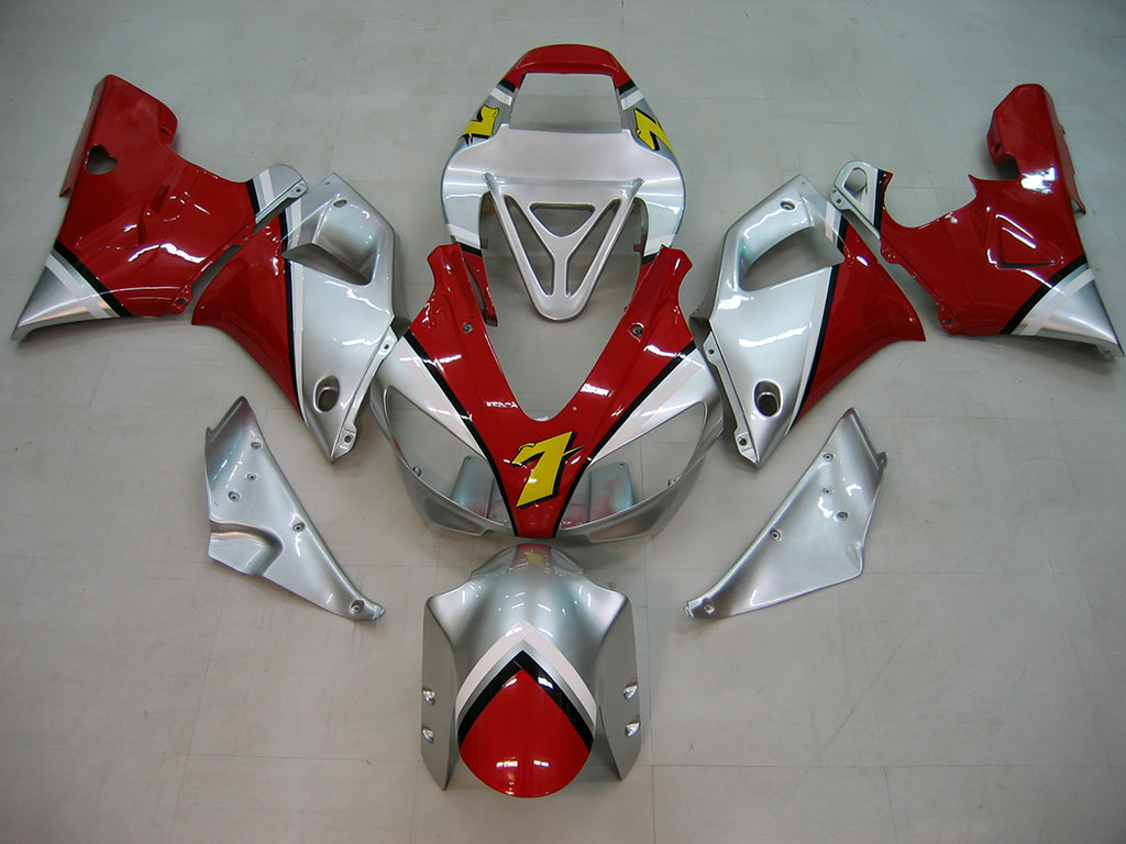 Fairings 1998-1999 Yamaha YZF-R1 Red Silver No.7 Fortuna  Generic