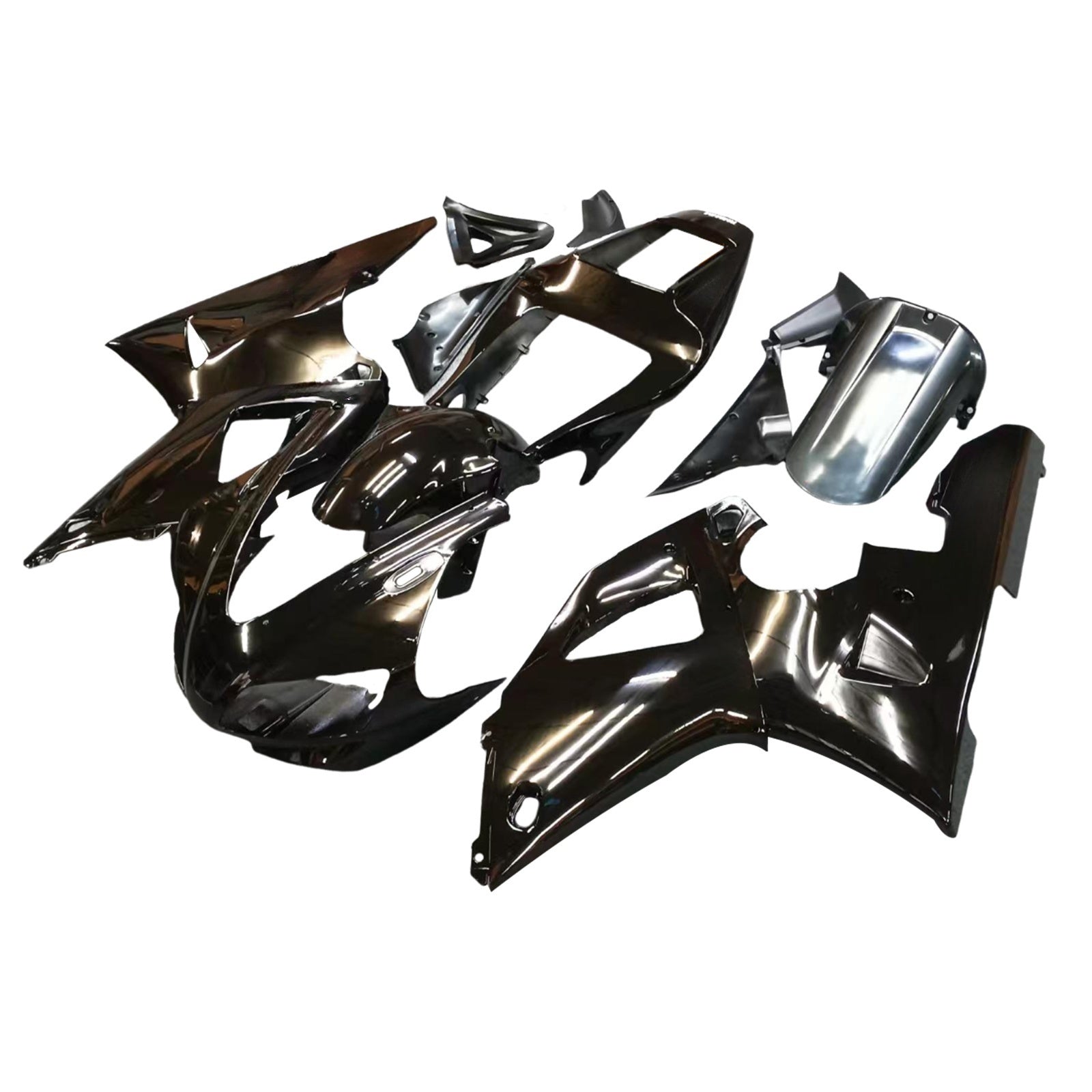 Fairings 1998-1999 Yamaha YZF-R1 Black R1  Generic