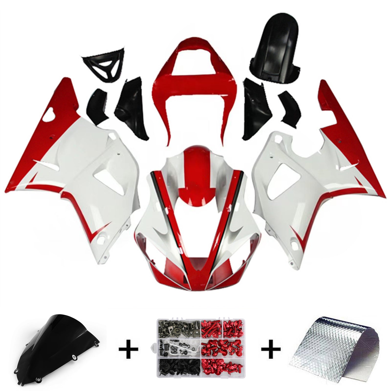 Yamaha YZF 1000 R1 1998-1999 Fairing Kit Bodywork Plastic ABS