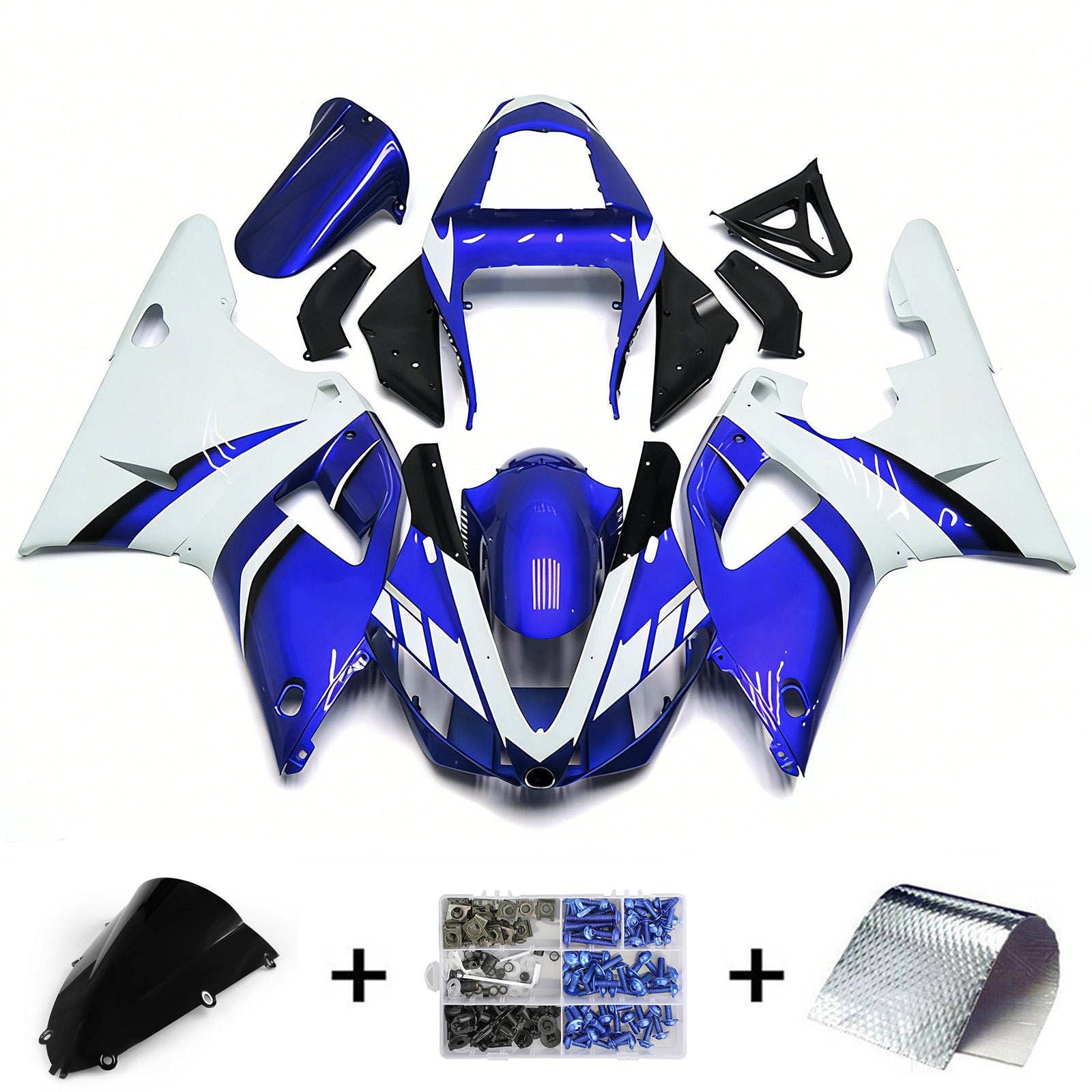 Yamaha YZF 1000 R1 1998-1999 Fairing Kit Bodywork Plastic ABS