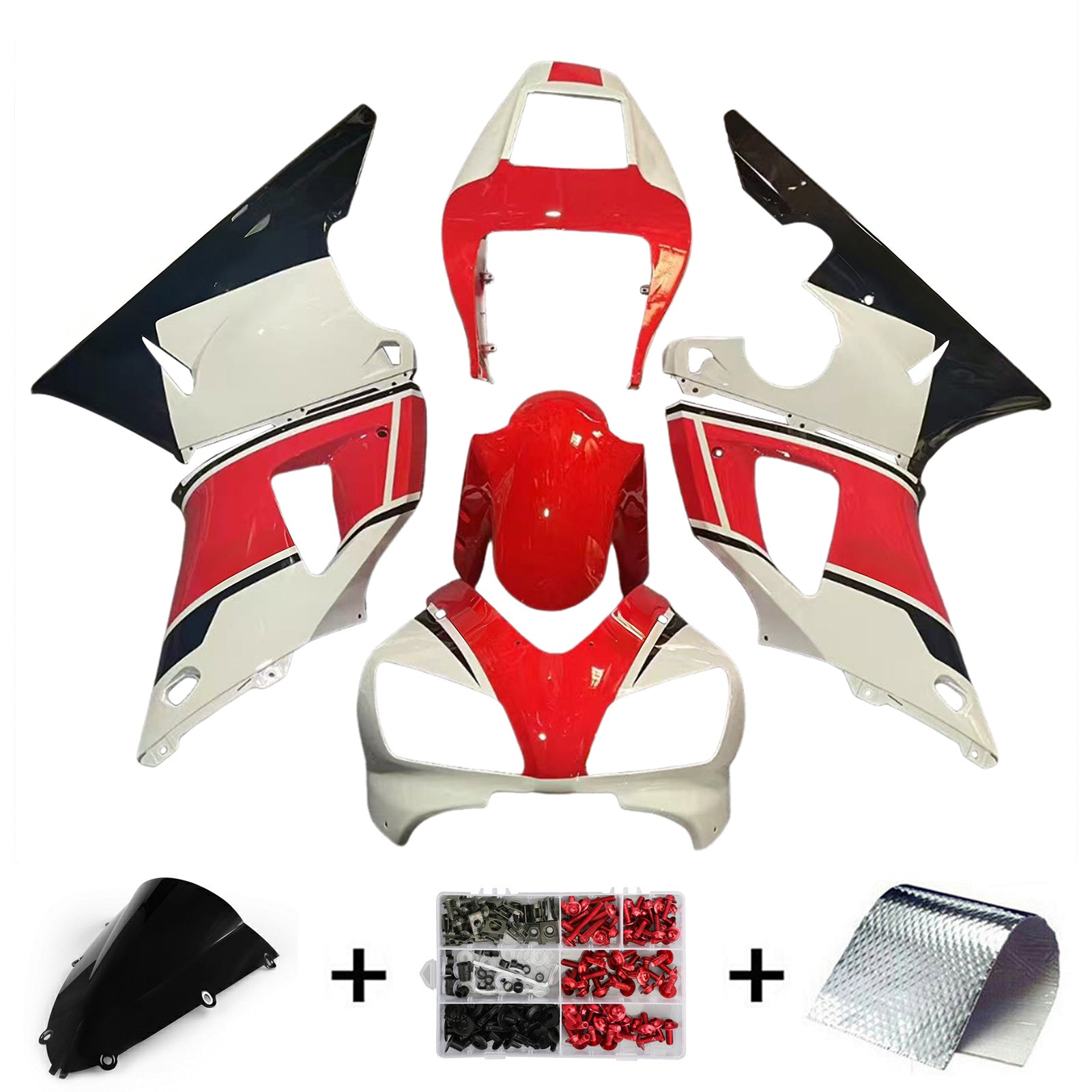 Yamaha YZF 1000 R1 1998-1999 Fairing Kit Bodywork Plastic ABS
