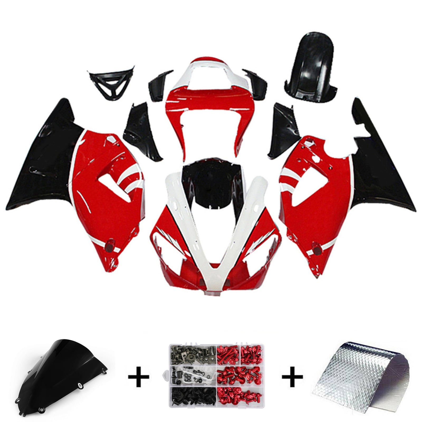 Yamaha YZF 1000 R1 1998-1999 Fairing Kit Bodywork Plastic ABS
