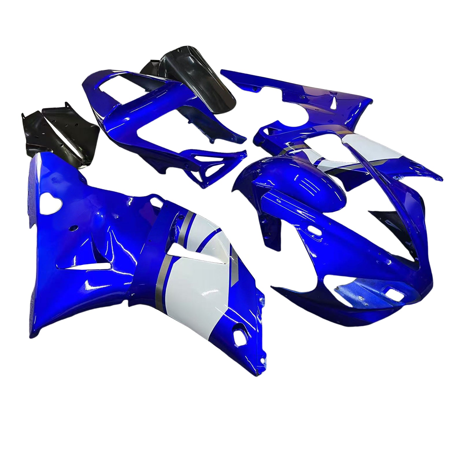 Injection Fairing Kit Bodywork Plastic ABS fit For Yamaha YZF 1000 R1 2000-2001
