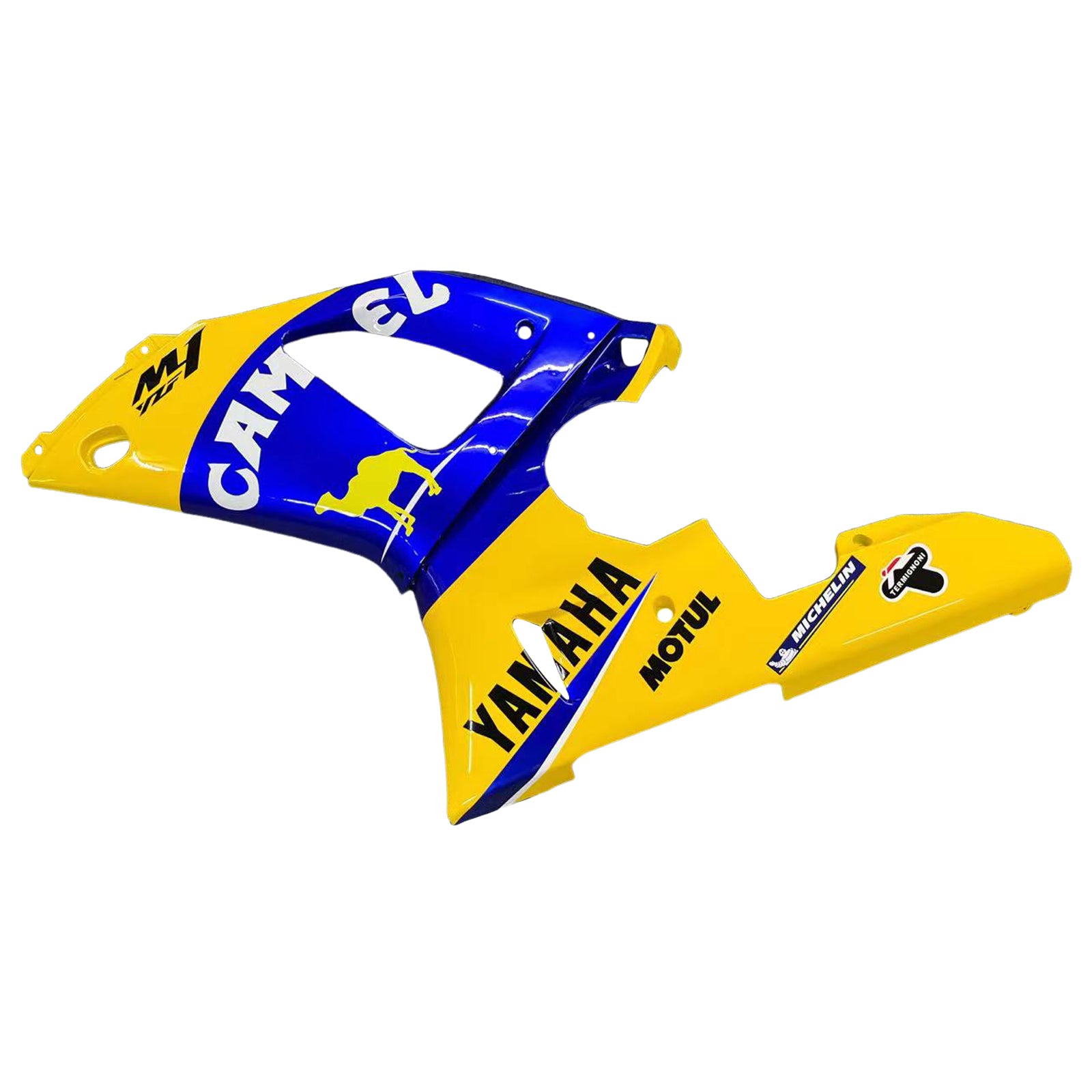 Fairings 2000-2001 Yamaha YZF-R1 Yellow Blue No.46 Camel   Generic