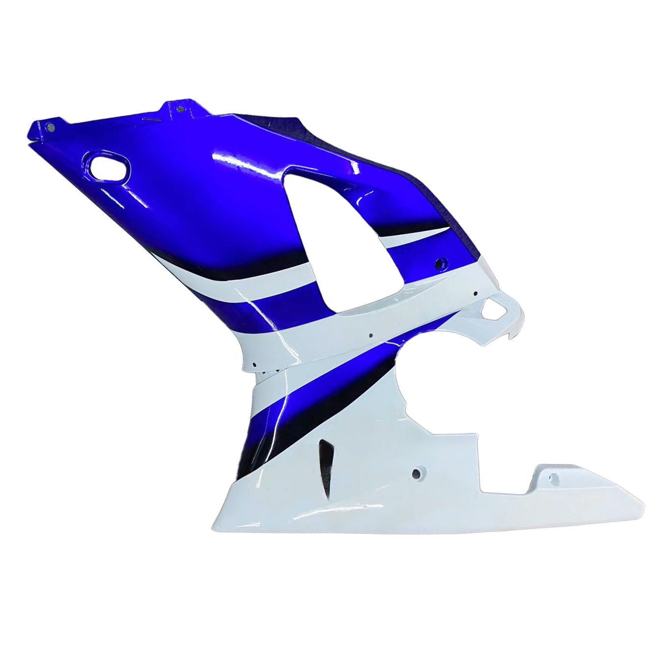 Fairings 2000-2001 Yamaha YZF-R1 Blue & White R1  Generic