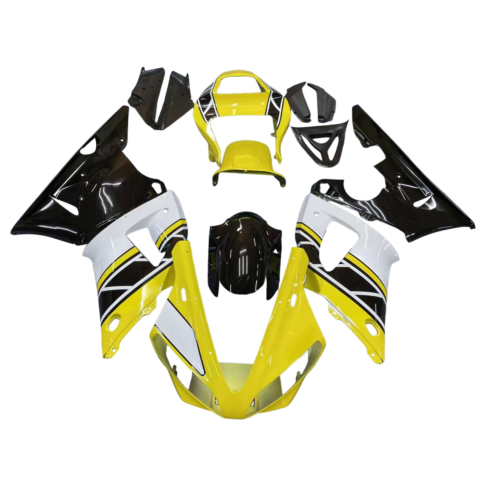 스즈키 GSXR 600/750 2008-2010 K8용 인젝션 페어링 키트 차체 플라스틱 ABS