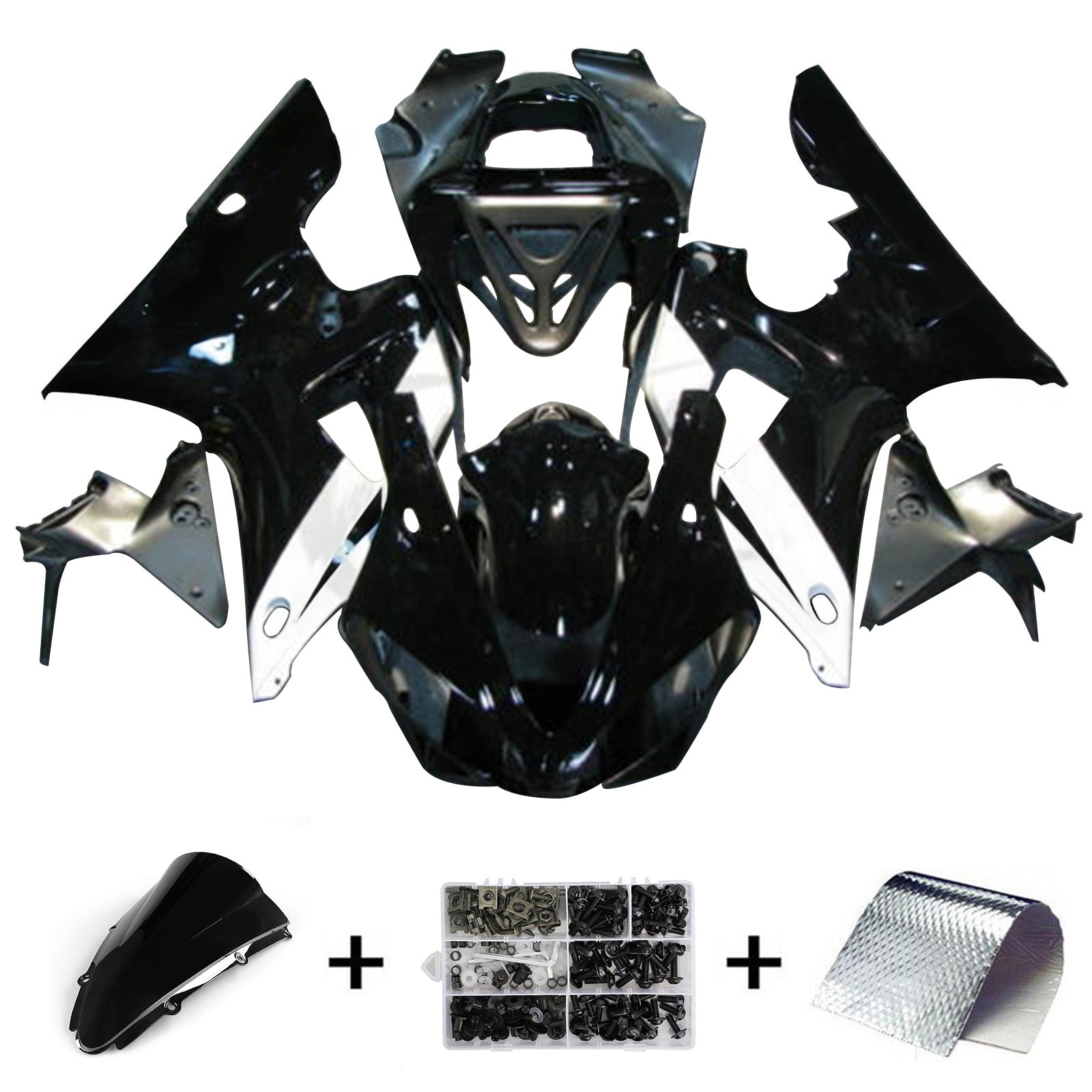 Fairing Bodywork Kit For Yamaha YZFR1 YZF R1 2000-2001 Generic
