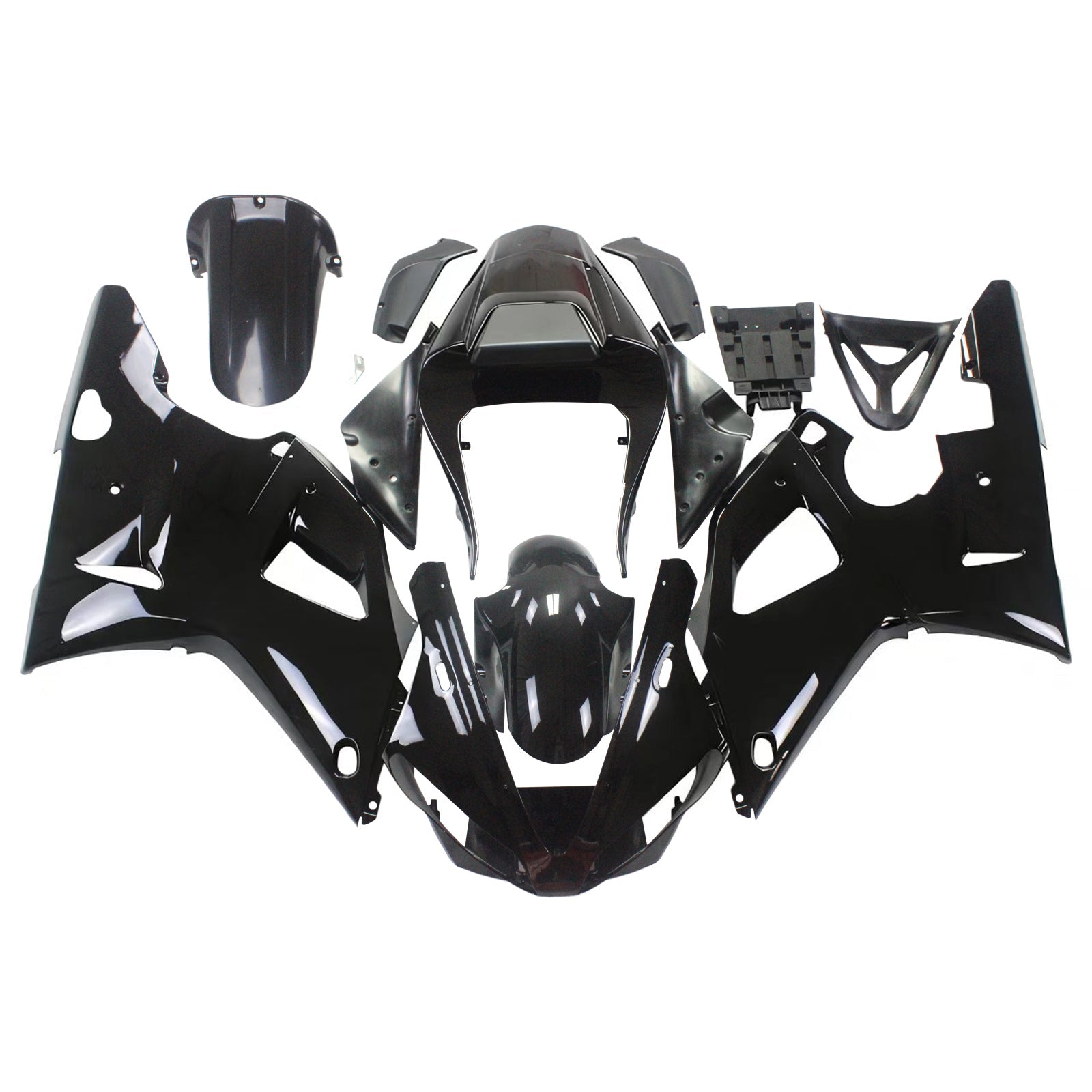 Injection Fairing Kit Bodywork Plastic ABS fit For Yamaha YZF 1000 R1 2000-2001 Generic