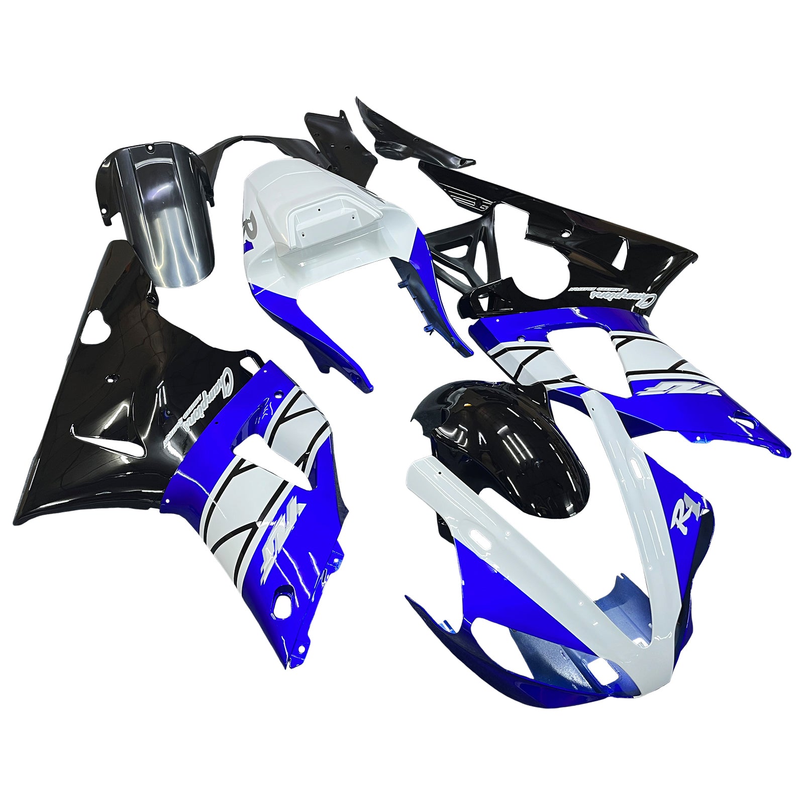 Yamaha YZF 1000 R1 2000-2001 Fairing Kit Bodywork Plastic ABS