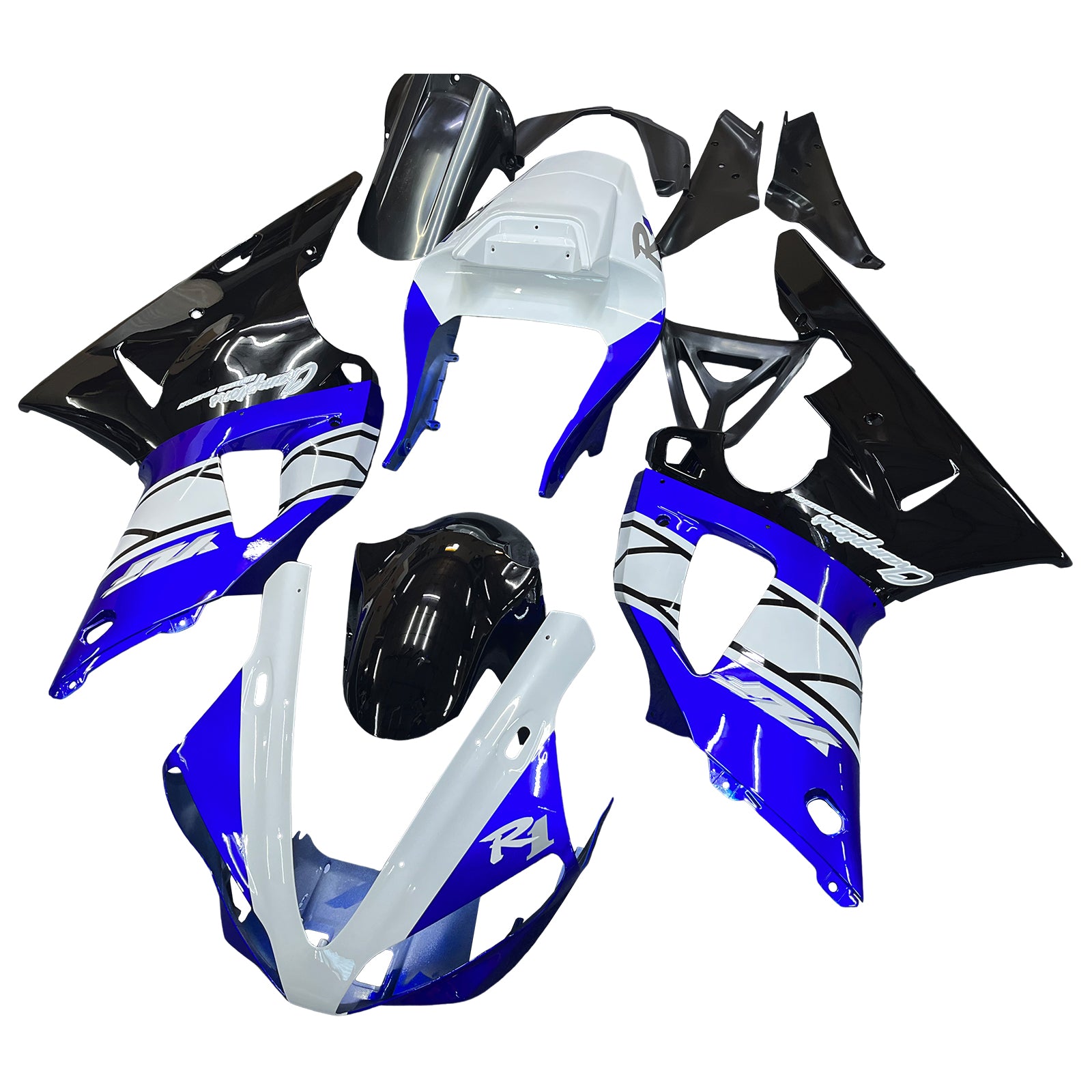 Yamaha YZF 1000 R1 2000-2001 Fairing Kit Bodywork Plastic ABS