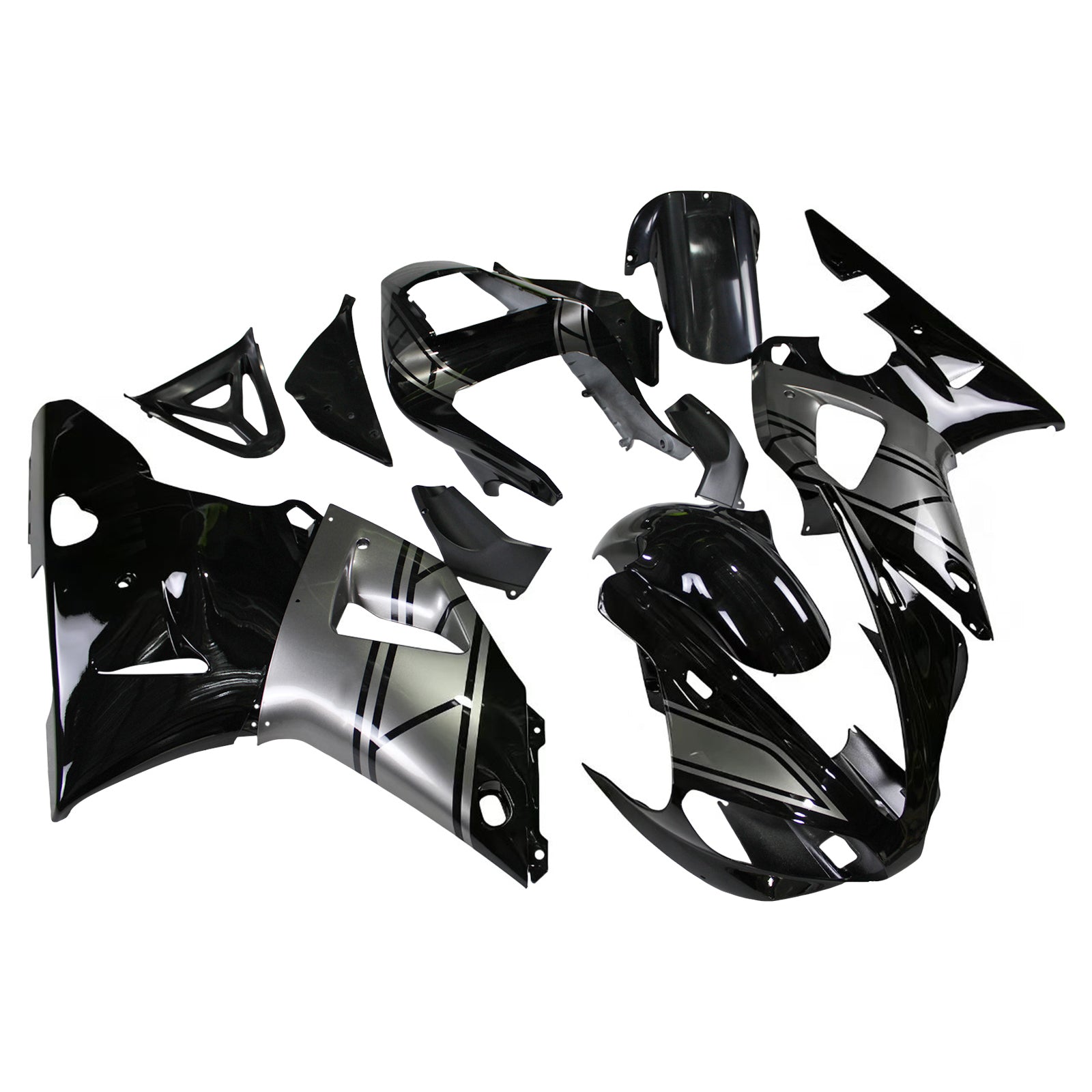 Yamaha YZF 1000 R1 2000-2001 Fairing Kit Bodywork Plastic ABS