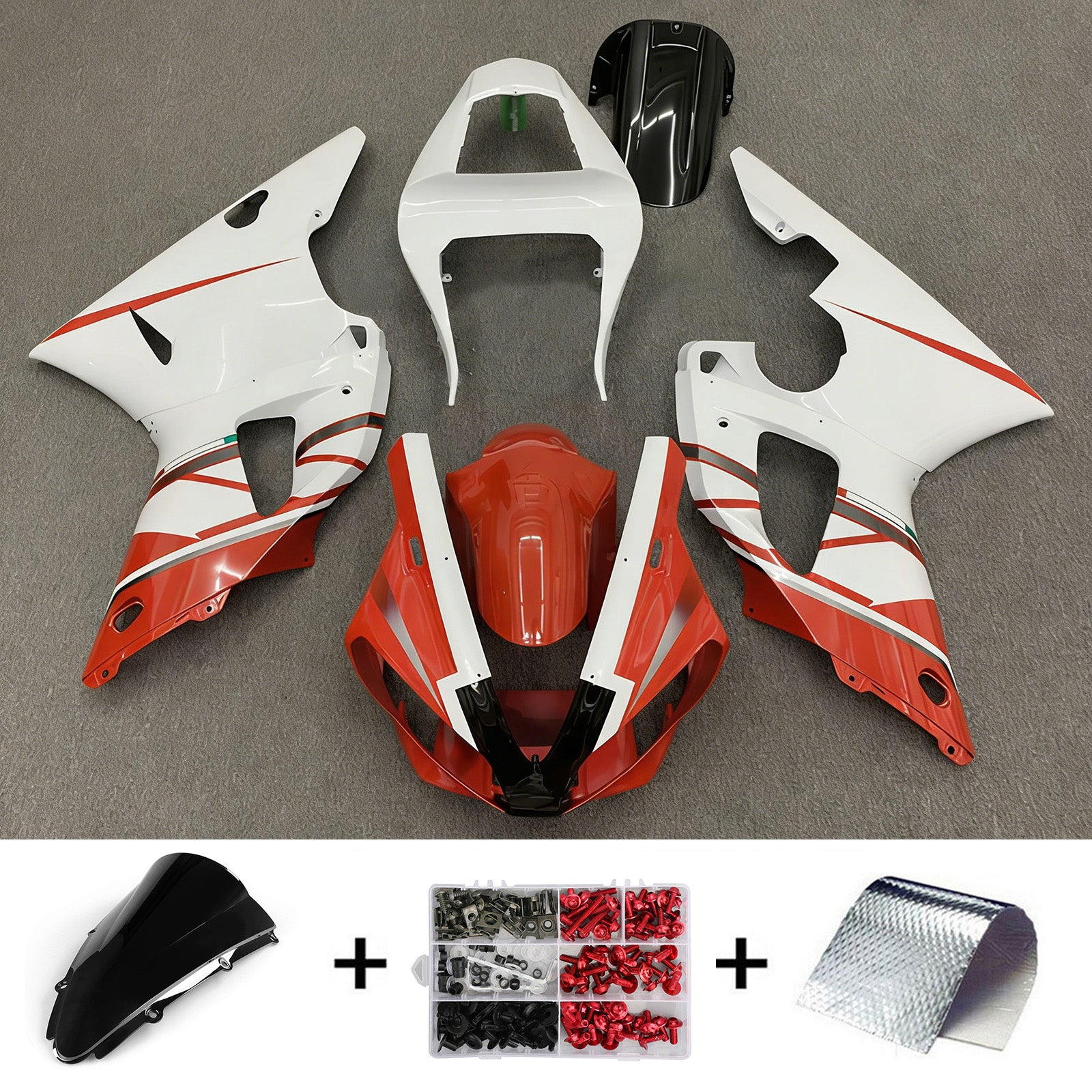 Yamaha YZF 1000 R1 2000-2001 Fairing Kit Bodywork Plastic ABS