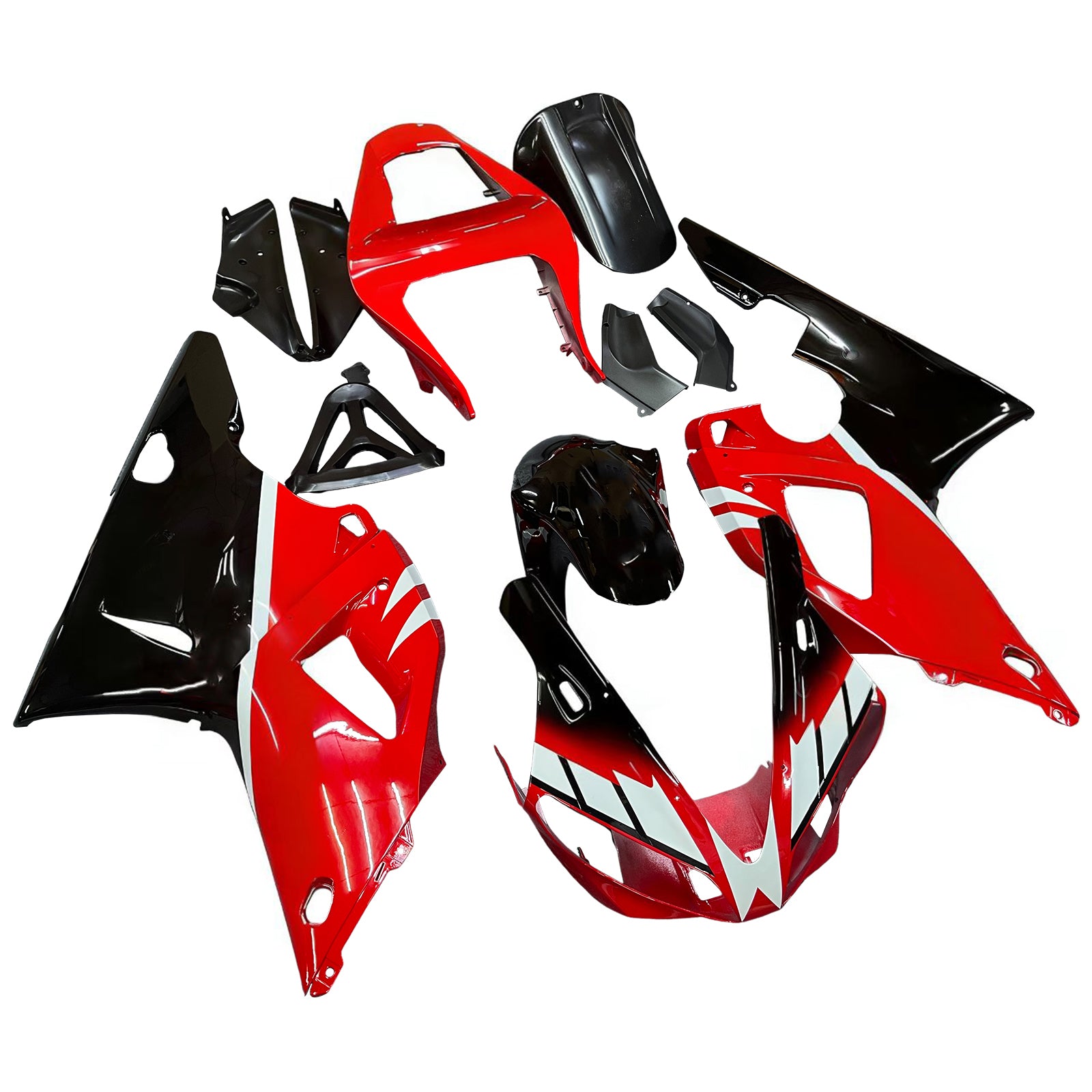 Yamaha YZF 1000 R1 2000-2001 Fairing Kit Bodywork Plastic ABS