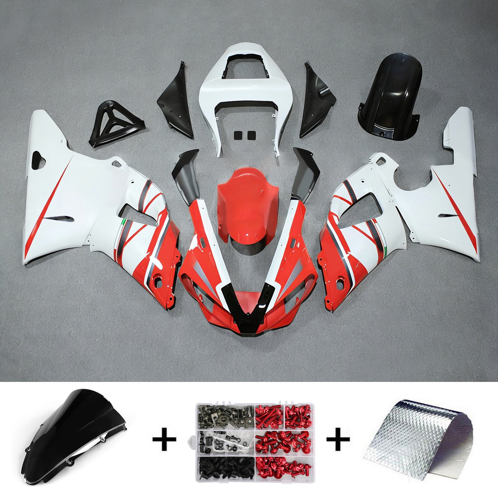 Yamaha YZF 1000 R1 2000-2001 Kit Carenado Carrocería Plástico ABS