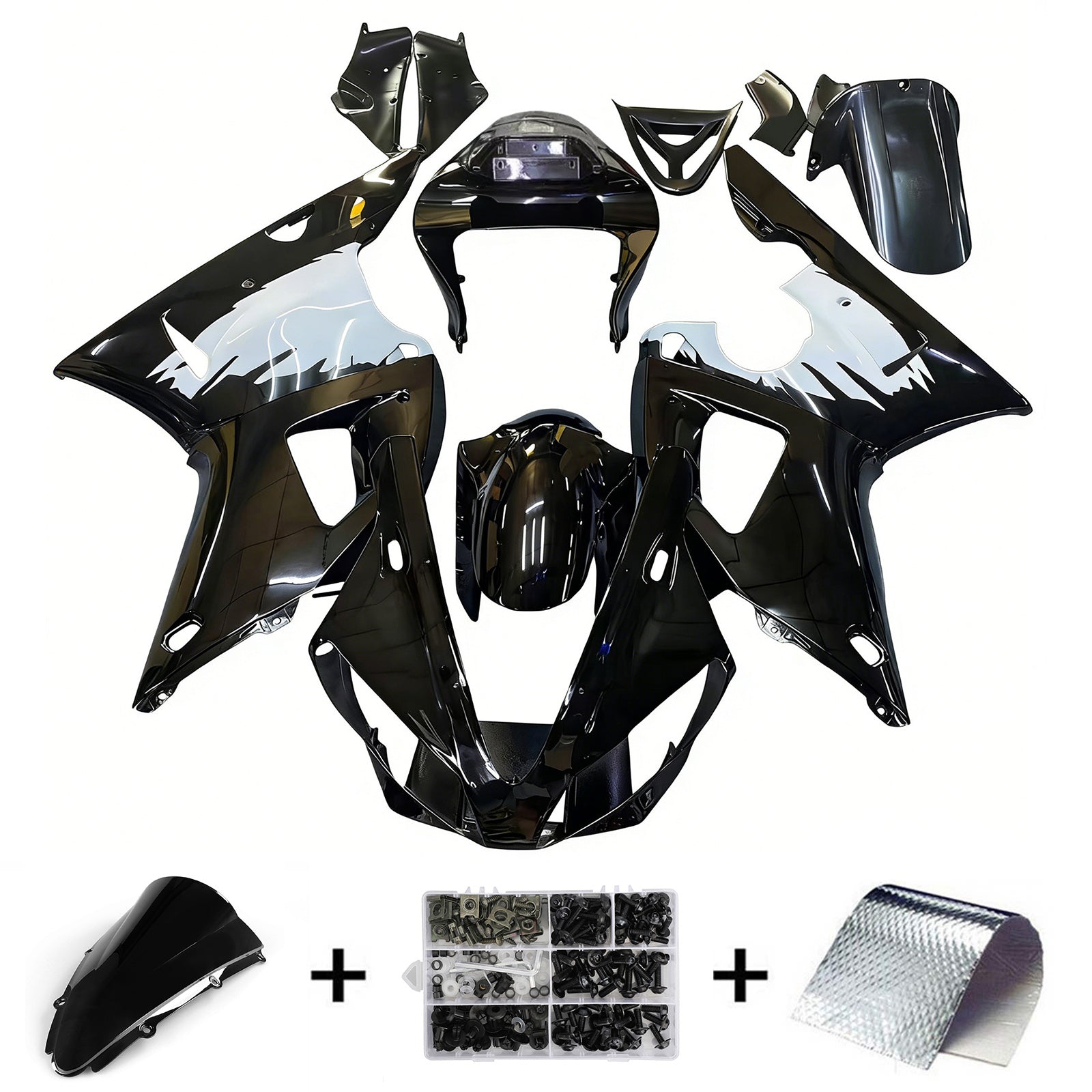 Yamaha YZF 1000 R1 2000-2001 Fairing Kit Bodywork Plastic ABS