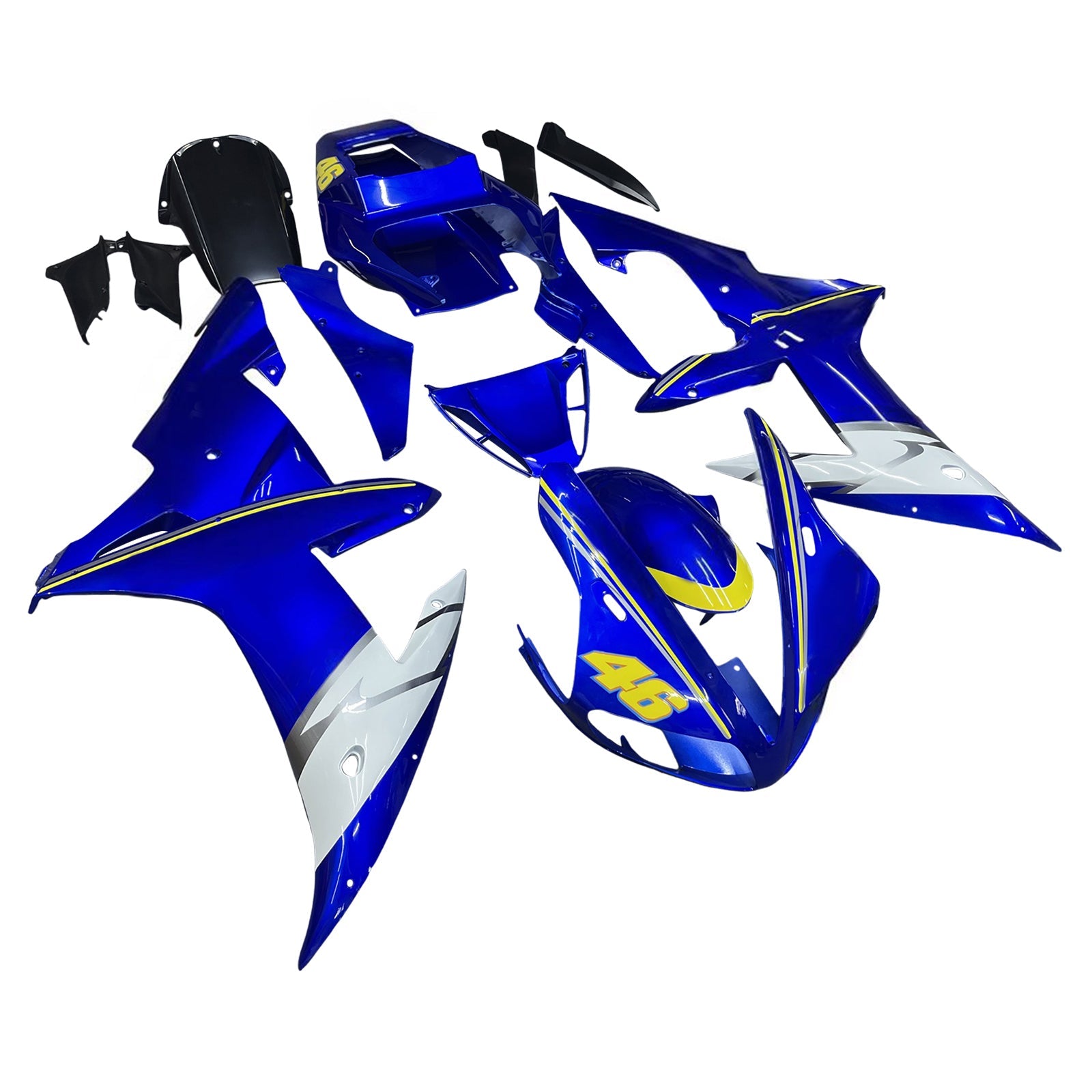 Fairings 2002-2003 Yamaha YZF-R1Blue No.46 R1