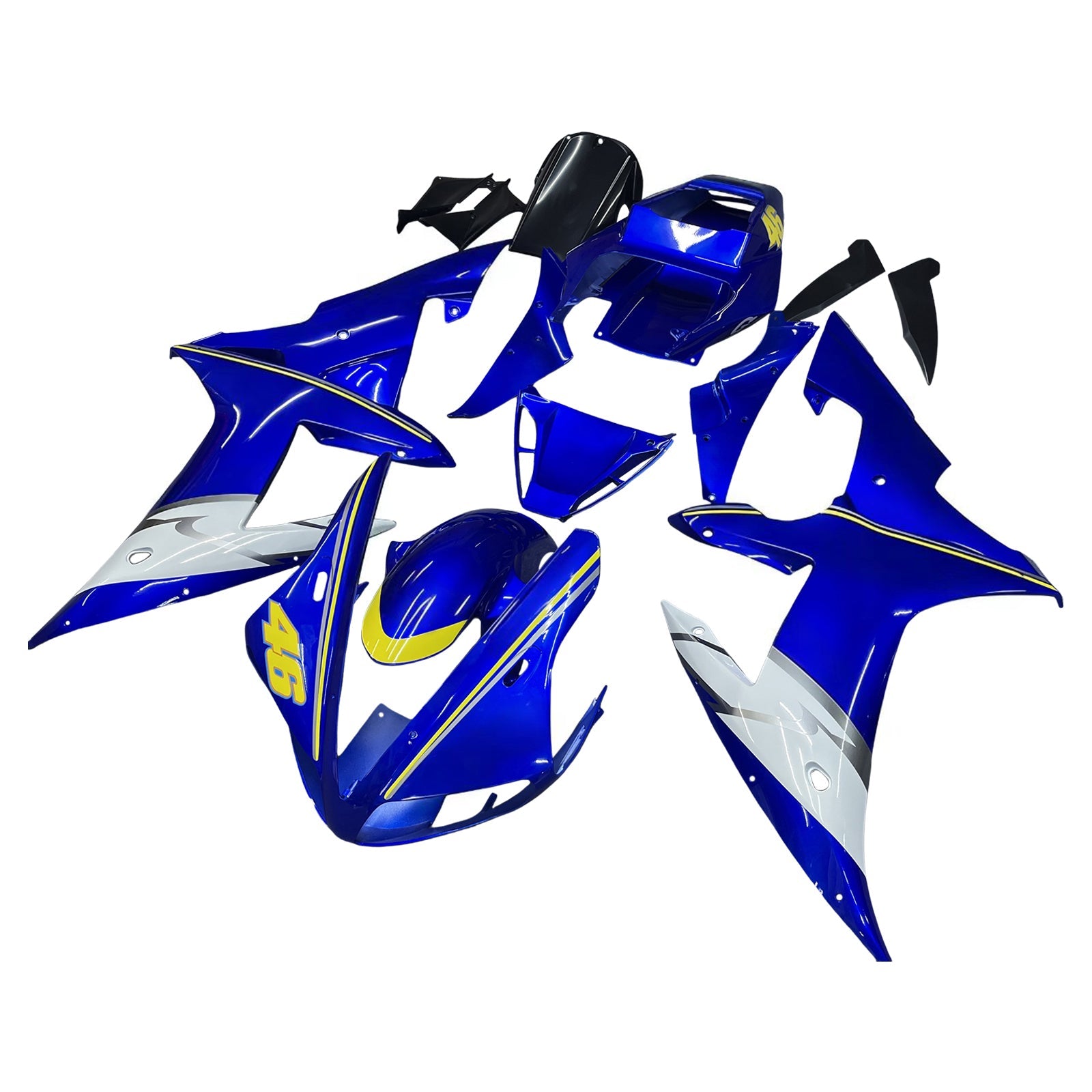 Fairings 2002-2003 Yamaha YZF-R1Blue No.46 R1