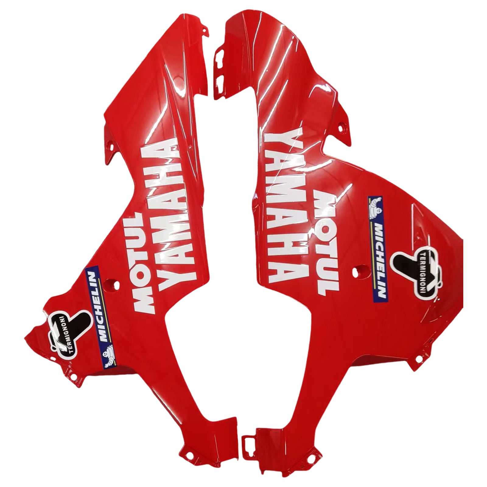 Fairings 2002-2003 Yamaha YZF-R1 Red Silver Fortuna