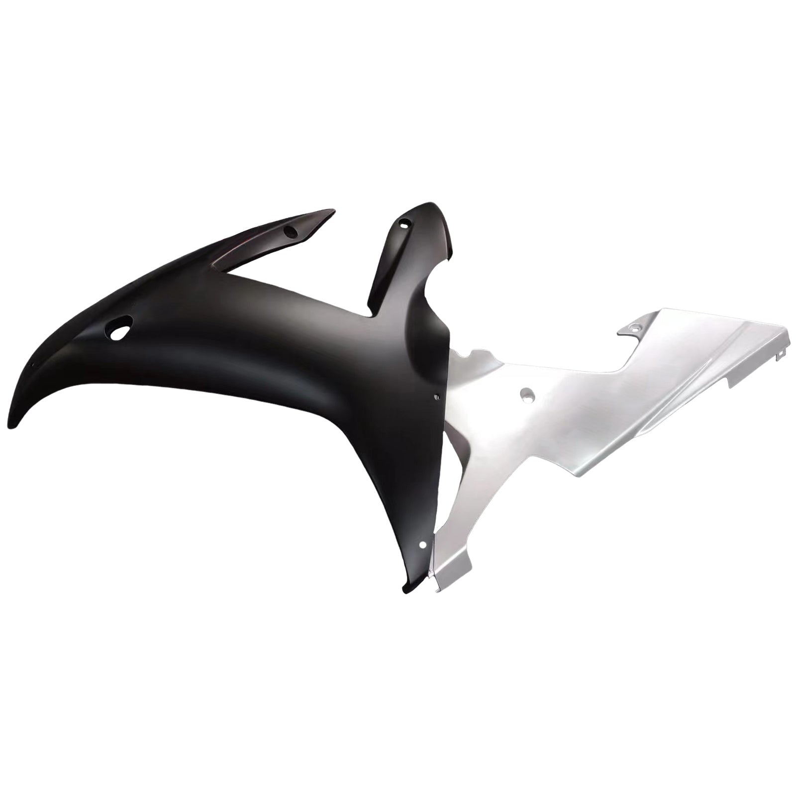 Fairings 2002-2003 Yamaha YZF-R1 Silver Black R1