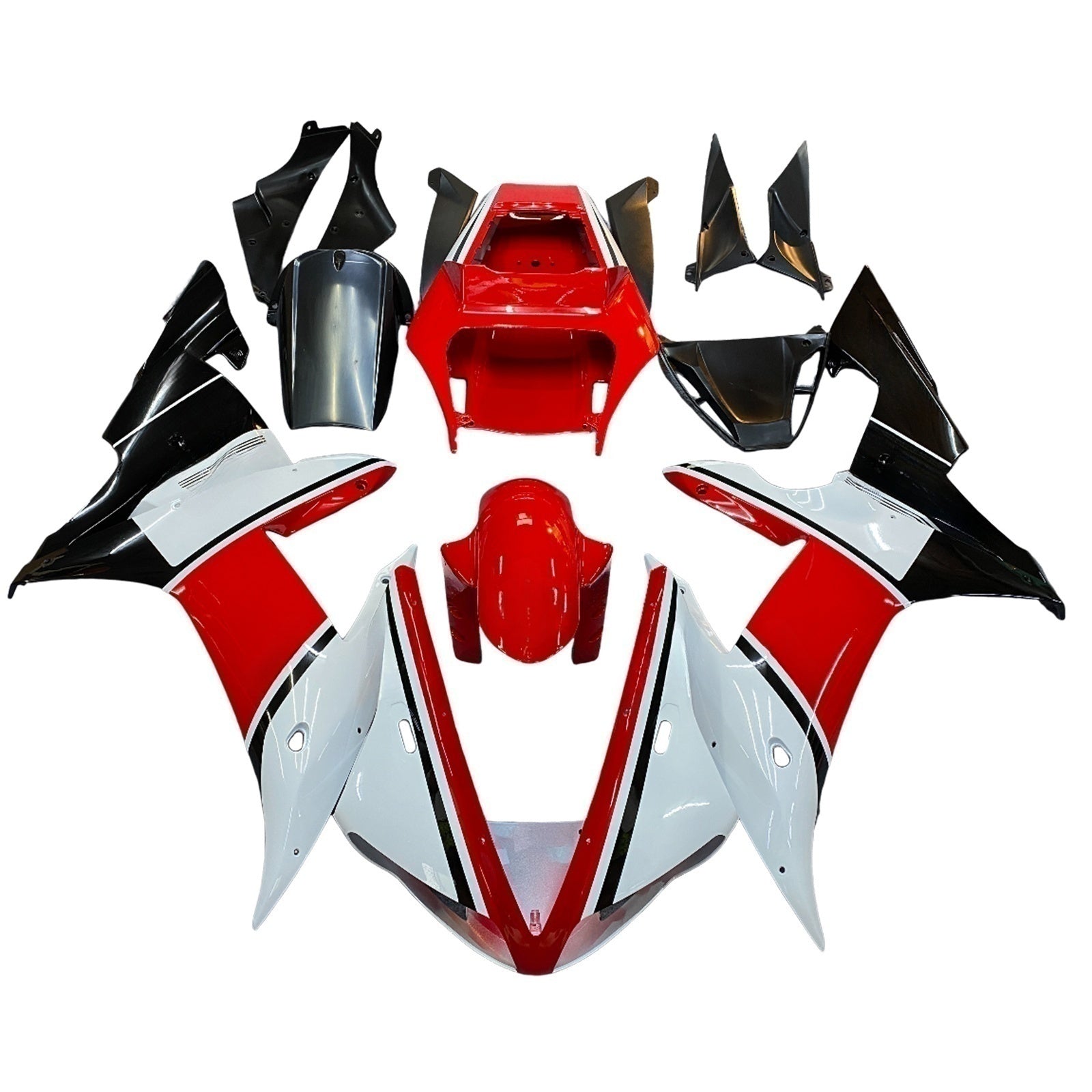 Yamaha YZF-R1 2002-2003 Fairing Kit Bodywork Plastic ABS