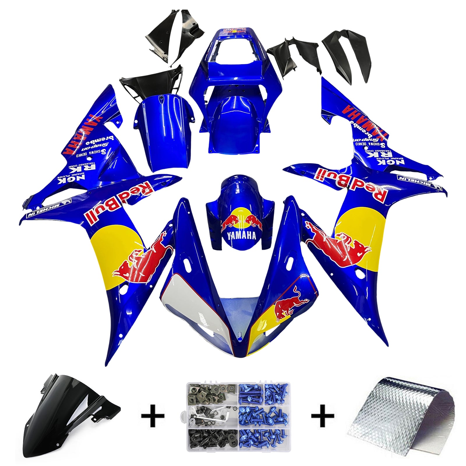 Fairing Kit For Yamaha YZF 1000 R1 2002-2003 Generic