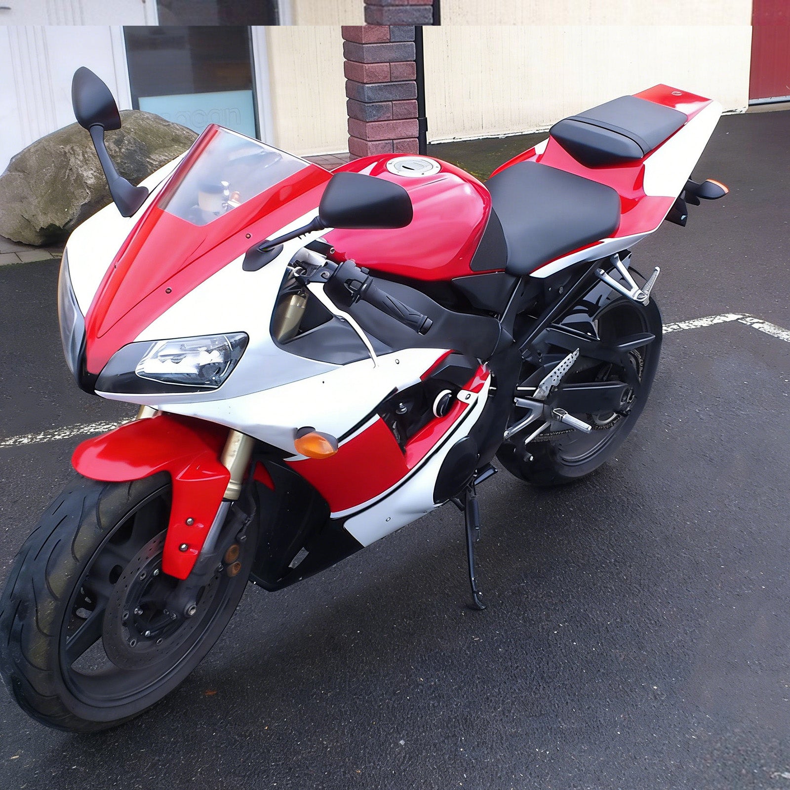 Injection Fairing Kit Bodywork Plastic ABS fit For Yamaha YZF 1000 R1 2002-2003 Generic