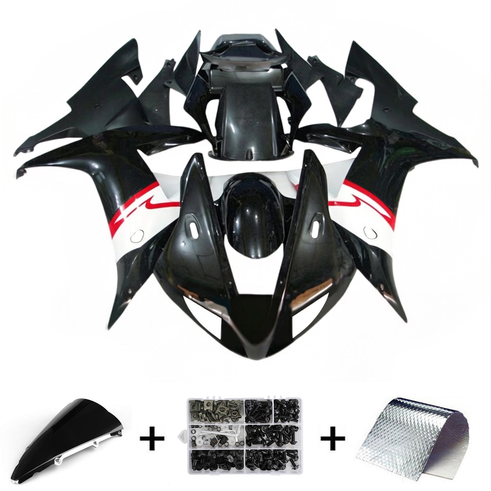 Yamaha YZF 1000 R1 2002-2003 Fairing Kit Bodywork Plastic ABS