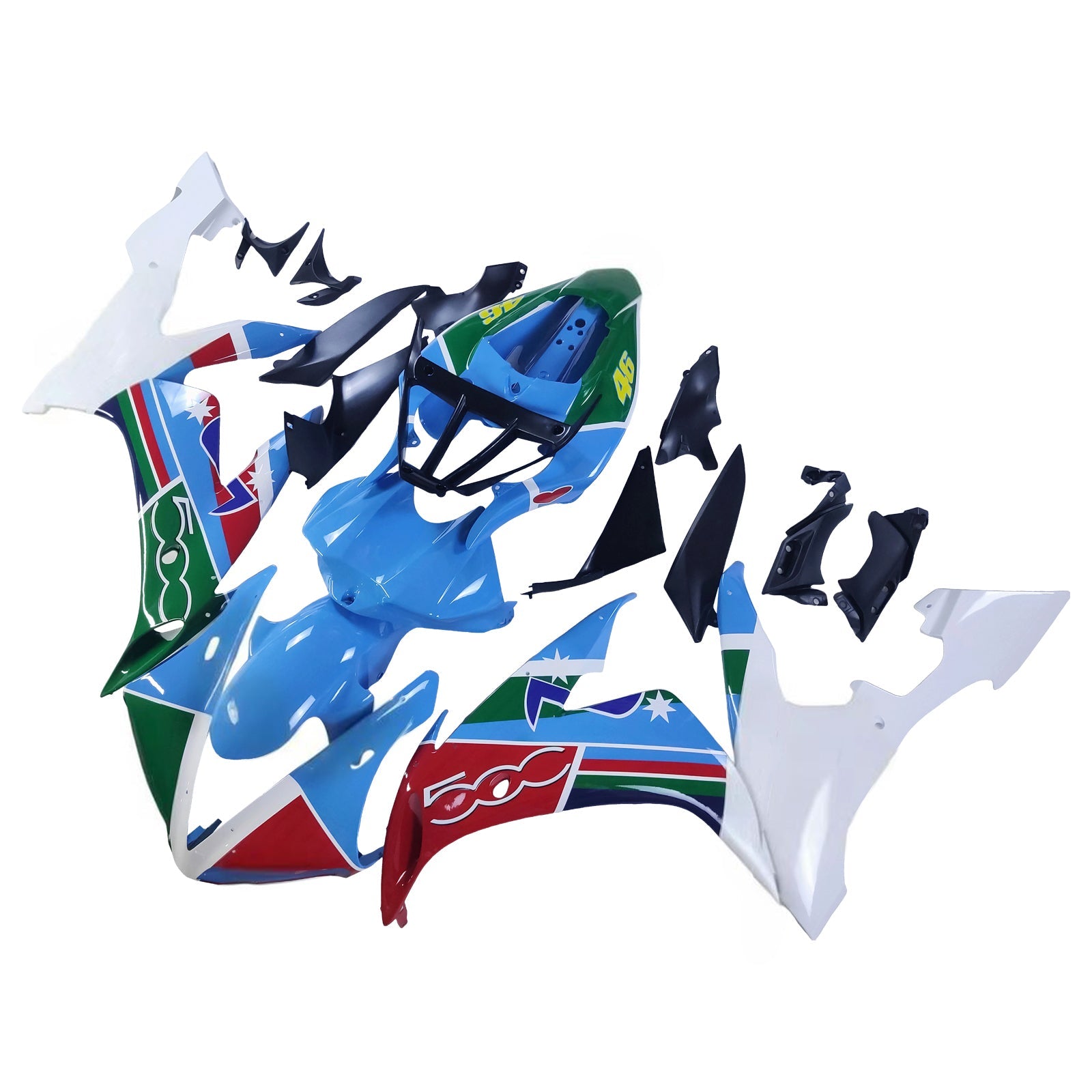 Fairings 2004-2006 Yamaha YZF-R1 Multi-Color No.46 R1 Generic