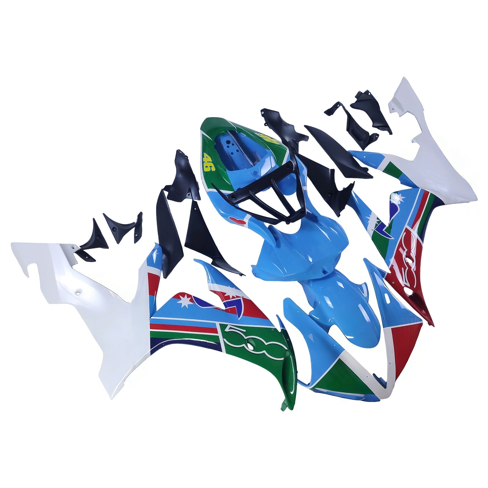 Fairings 2004-2006 Yamaha YZF-R1 Multi-Color No.46 R1 Generic
