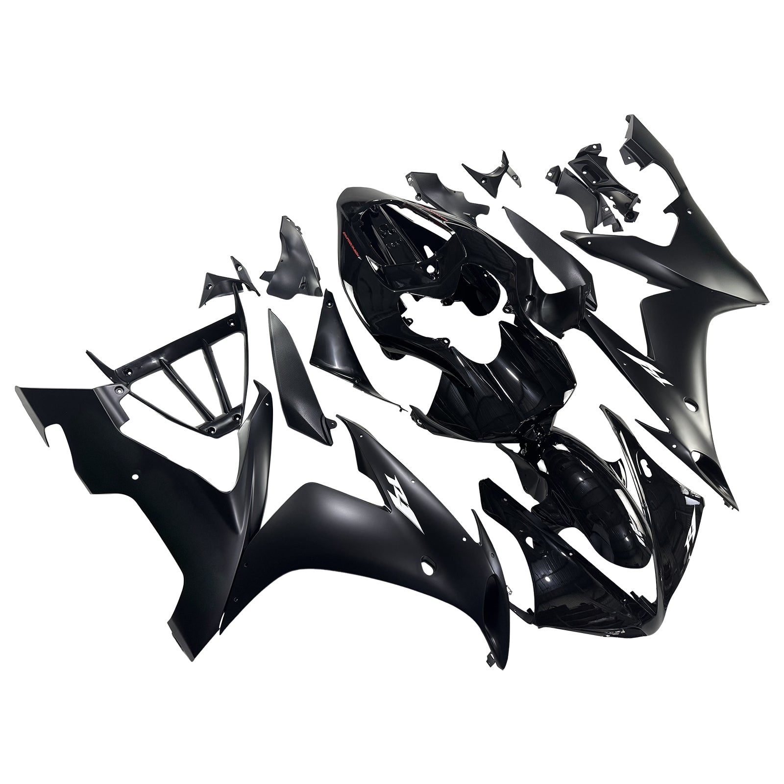 Black Injection Fairing Kit Bodywork Plastic ABS fit For Yamaha YZF 1000 R1 2004-2006