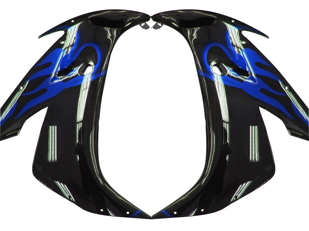 Fairings 2004-2006 Yamaha YZF-R1 Black & Blue Flame R1 Generic