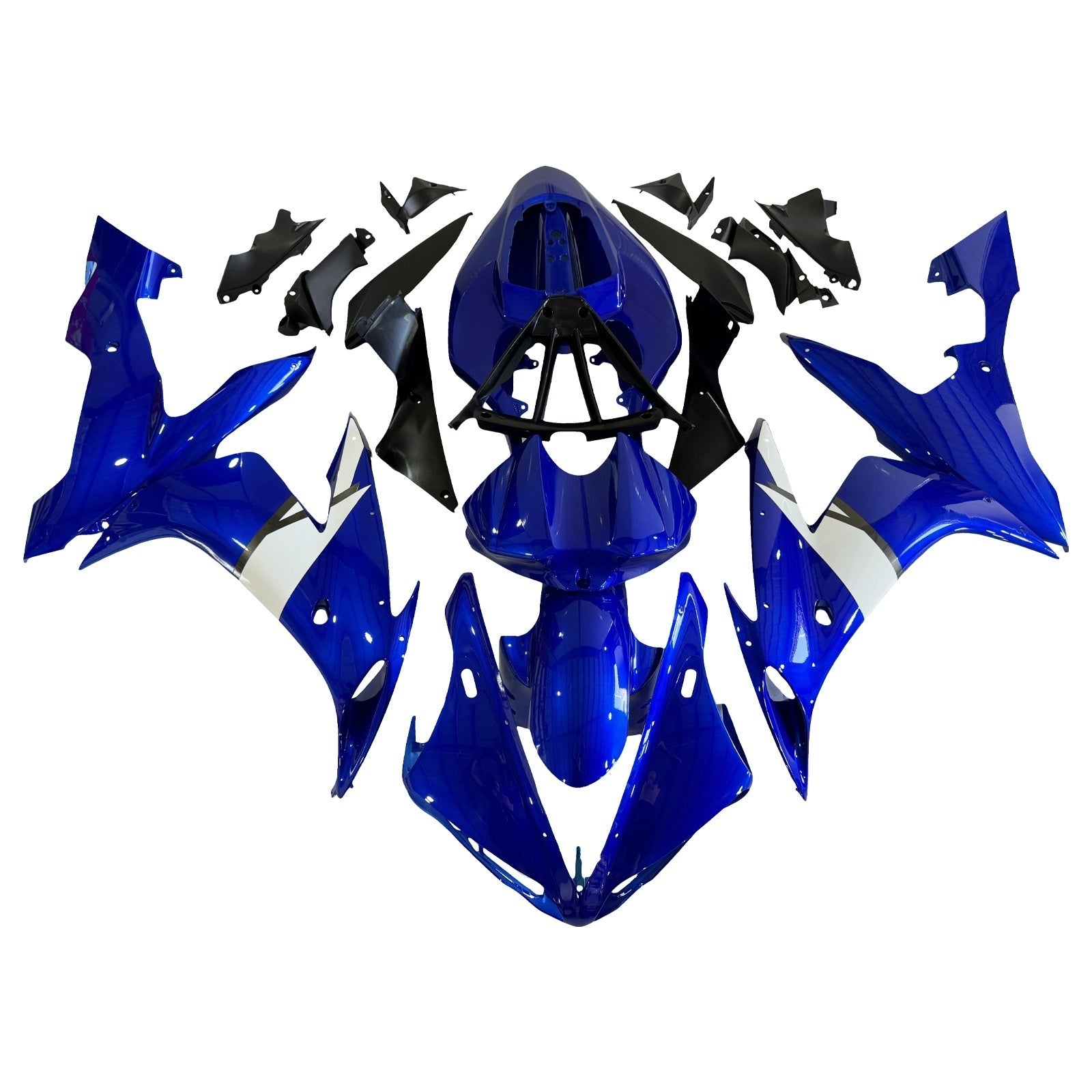 Fairings 2004-2006 Yamaha YZF-R1 Blue White R1  Generic