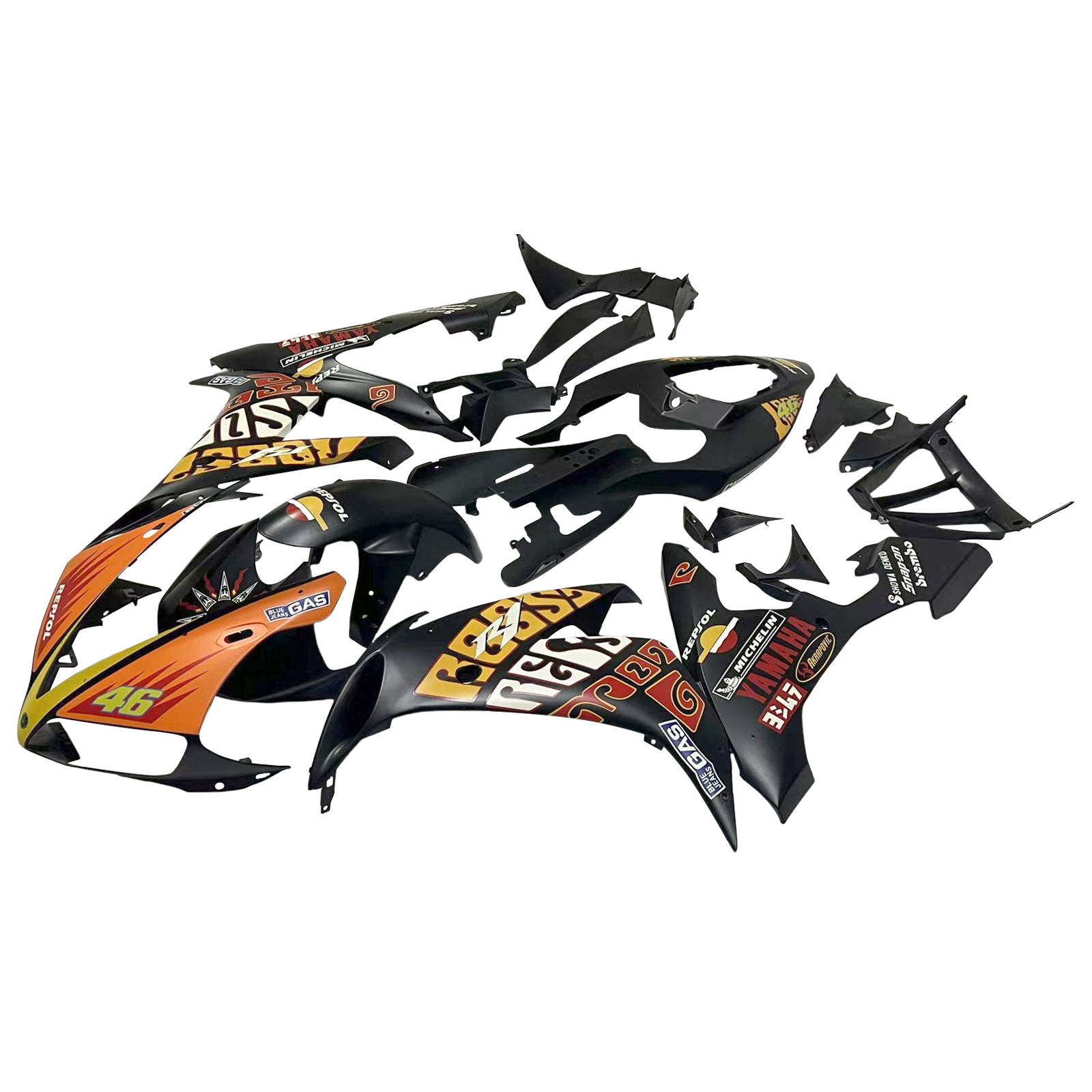 Fairings 2004-2006 Yamaha YZF-R1 Multi-Color Repsol