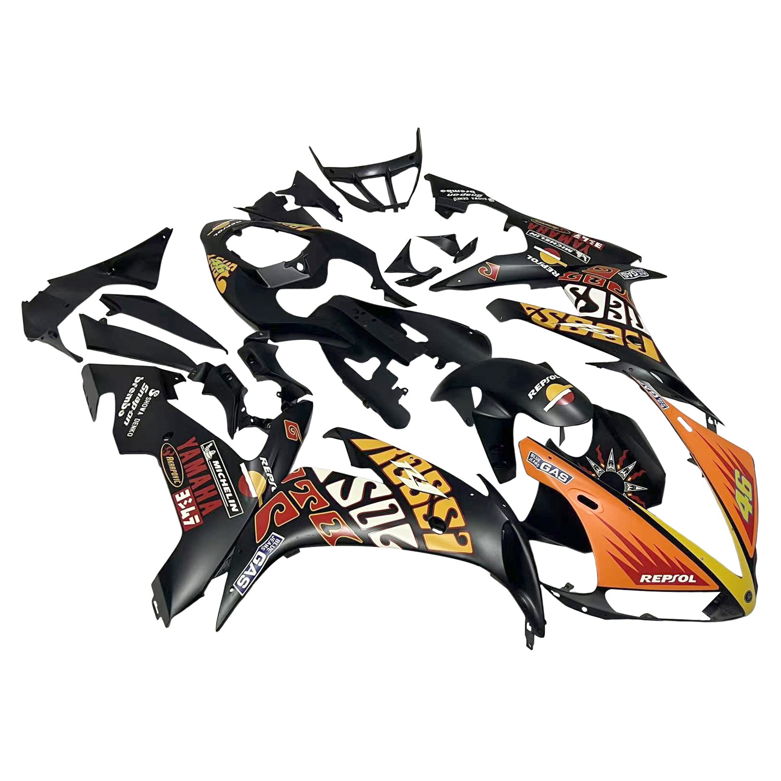 Fairings 2004-2006 Yamaha YZF-R1 Multi-Color Repsol