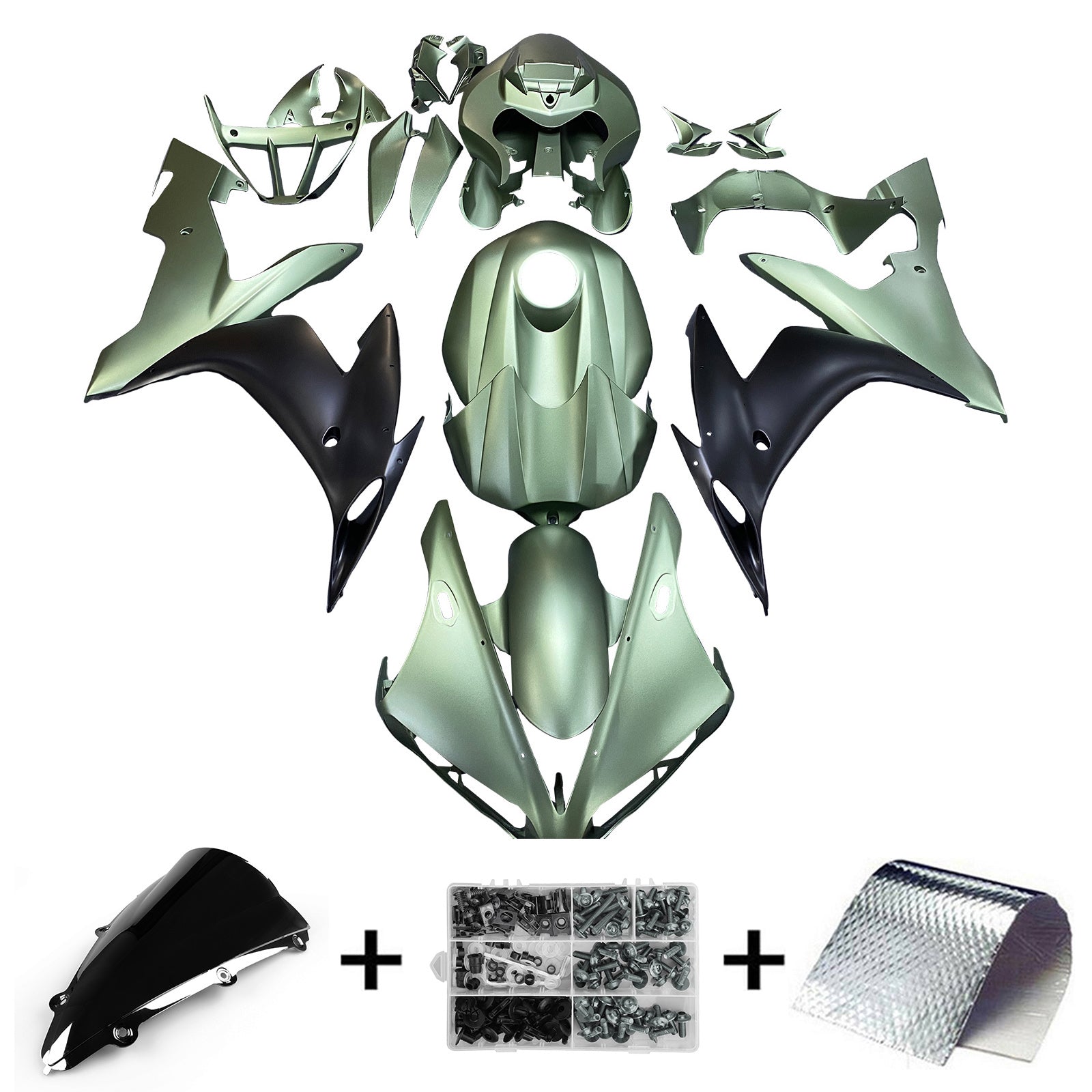 Yamaha YZF 1000 R1 2004-2006 Fairing Kit Bodywork Plastic ABS