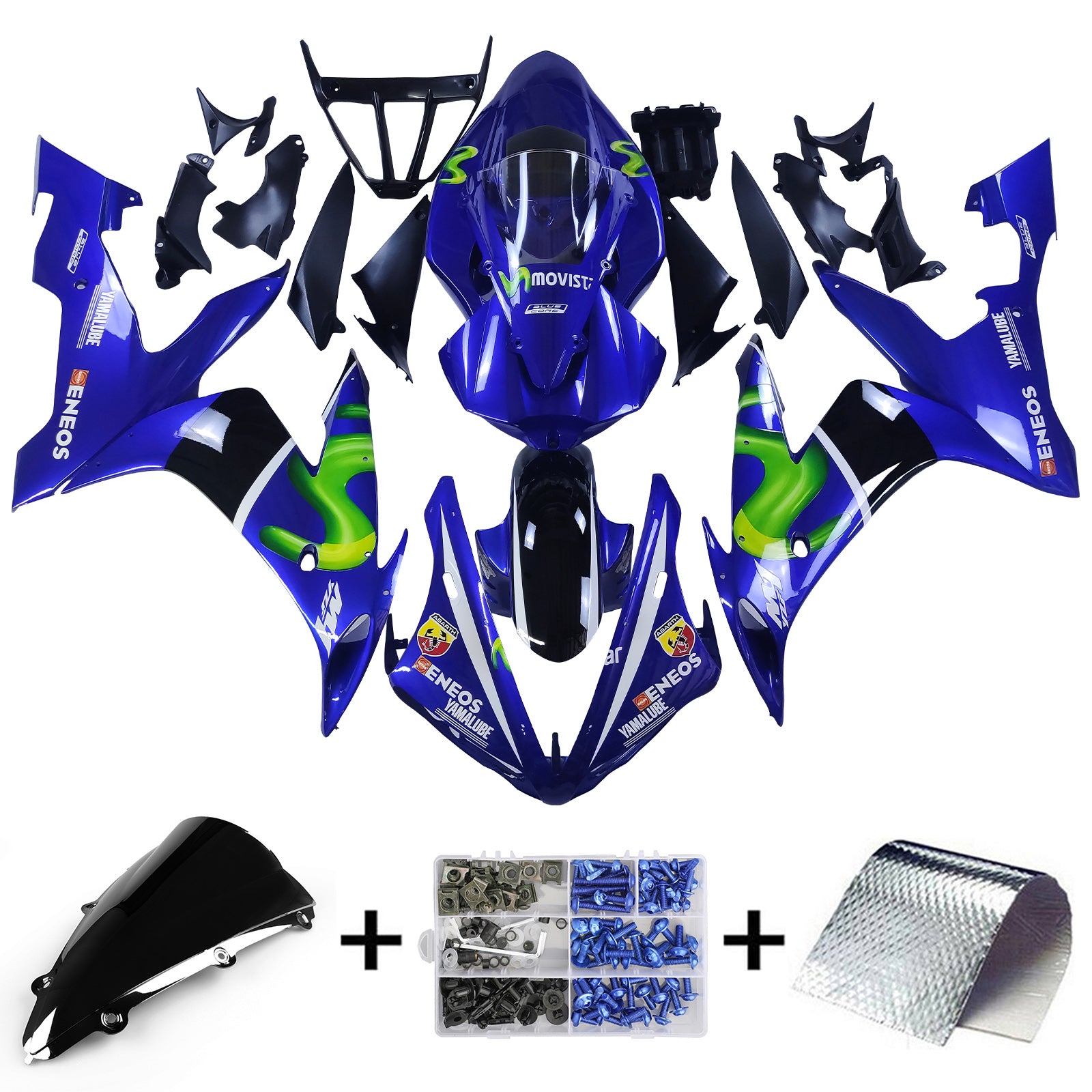 Yamaha YZF 1000 R1 2004-2006 Fairing Kit Bodywork Plastic ABS