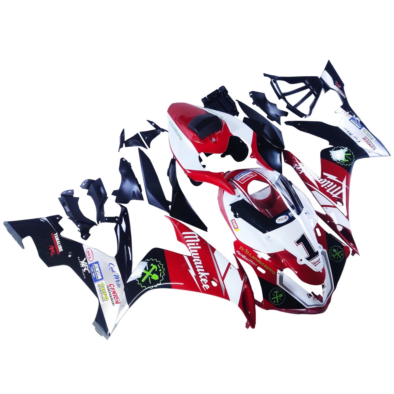 Yamaha YZF 1000 R1 2004-2006 Fairing Kit Bodywork Plastic ABS