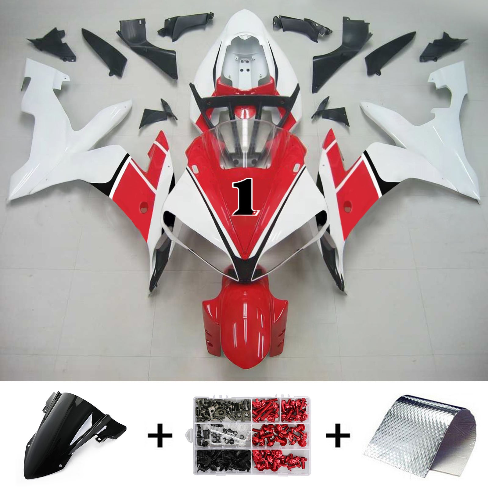 Kit Carenado Para Yamaha YZF 1000 R1 2004-2006 Genérico
