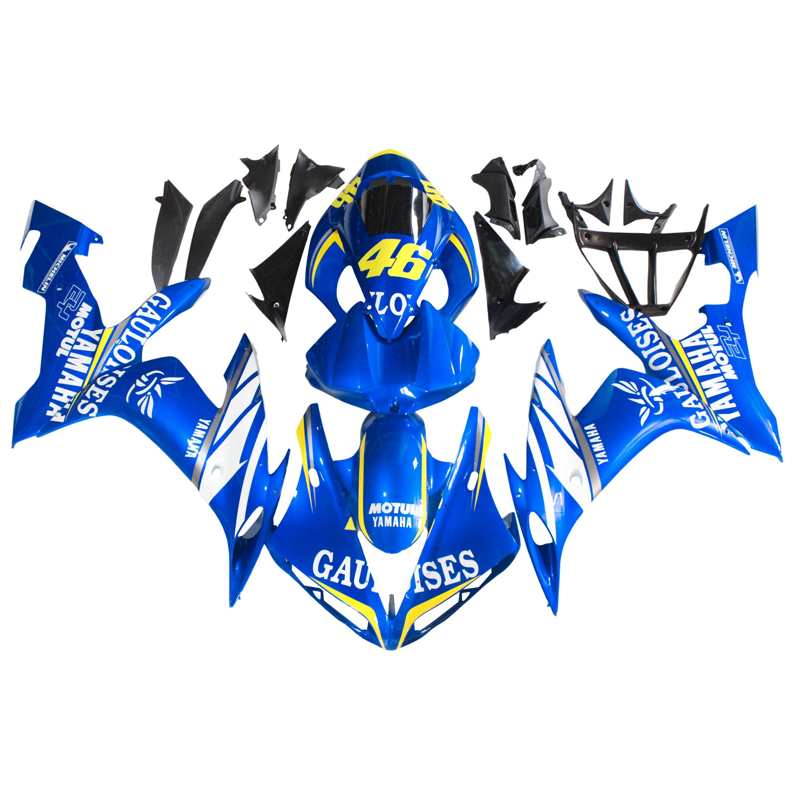 Kit Carenado Para Yamaha YZF 1000 R1 2004-2006 Genérico