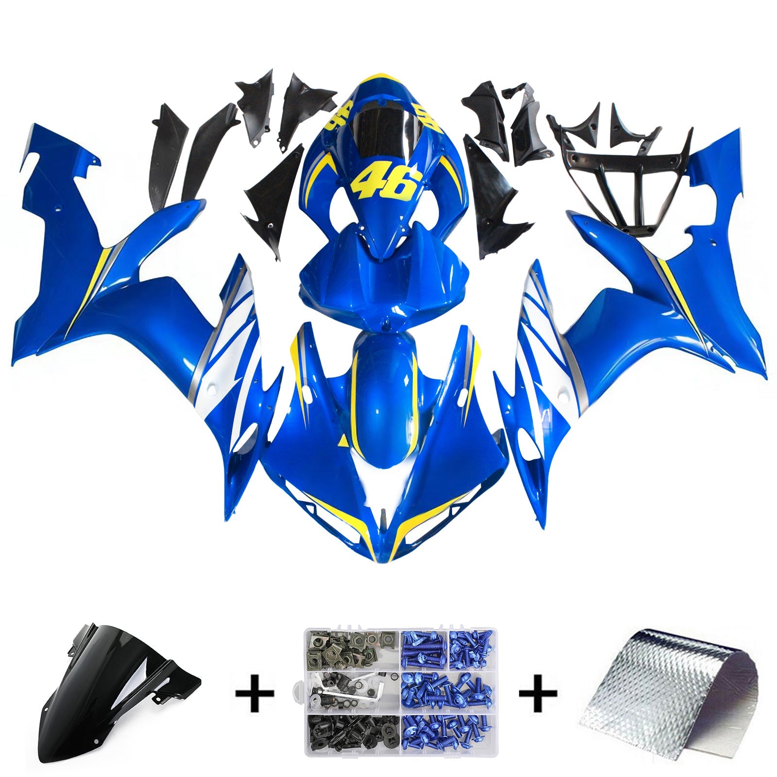 Fairing Kit For Yamaha YZF 1000 R1 2004-2006 Generic