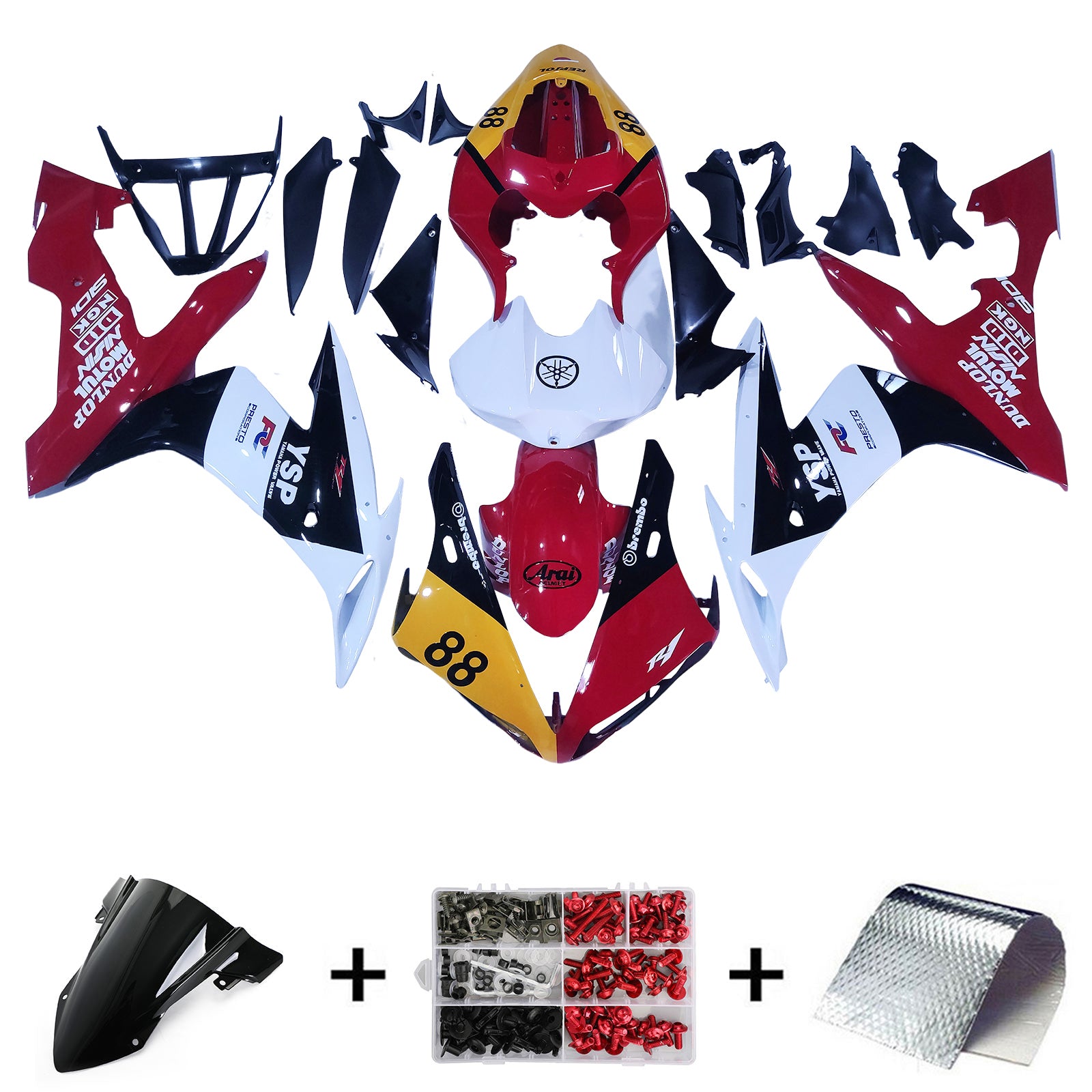 Fairing Kit For Yamaha YZF 1000 R1 2004-2006 Generic