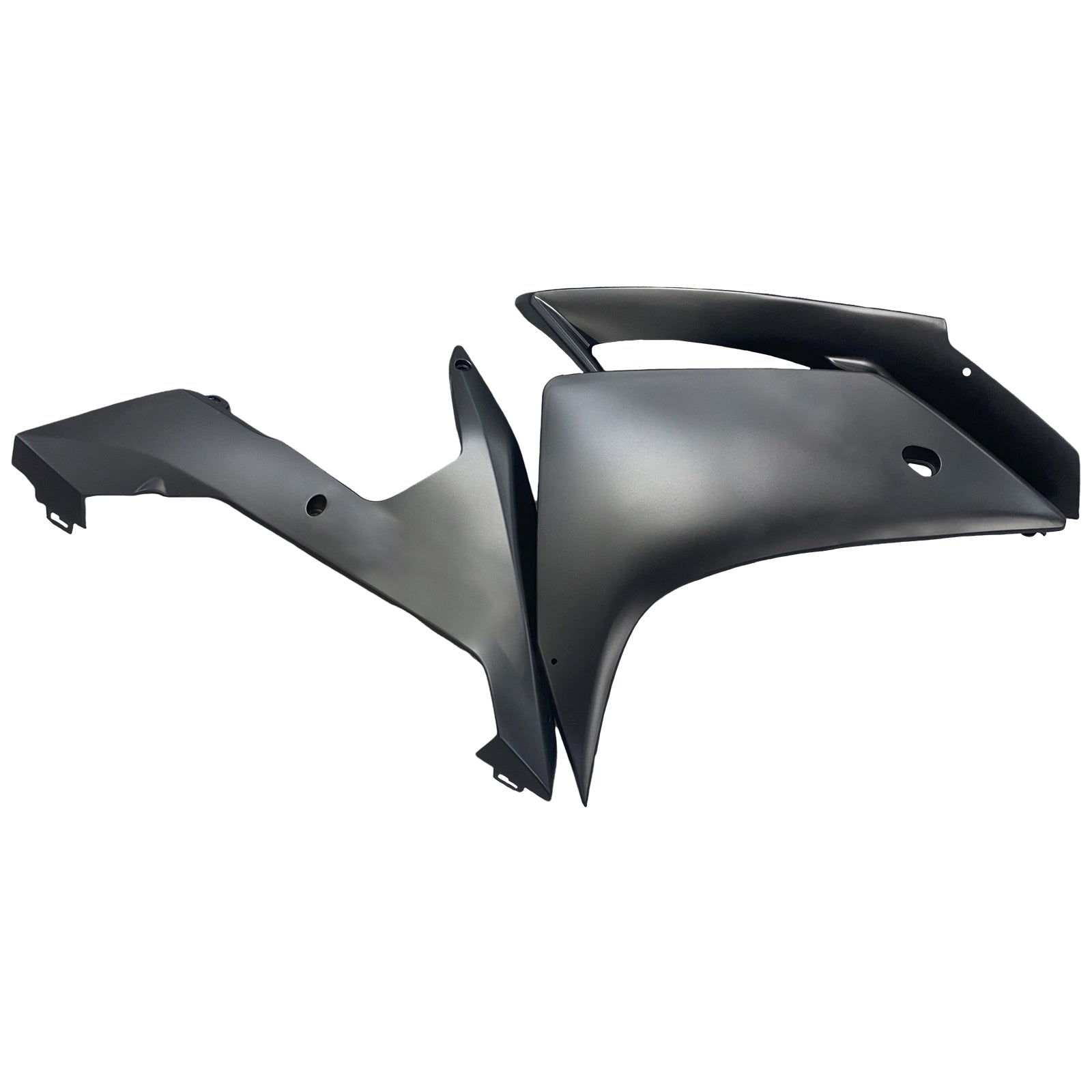 Fairings 2007-2008 Yamaha YZF-R1 Black Matte & Gold R1