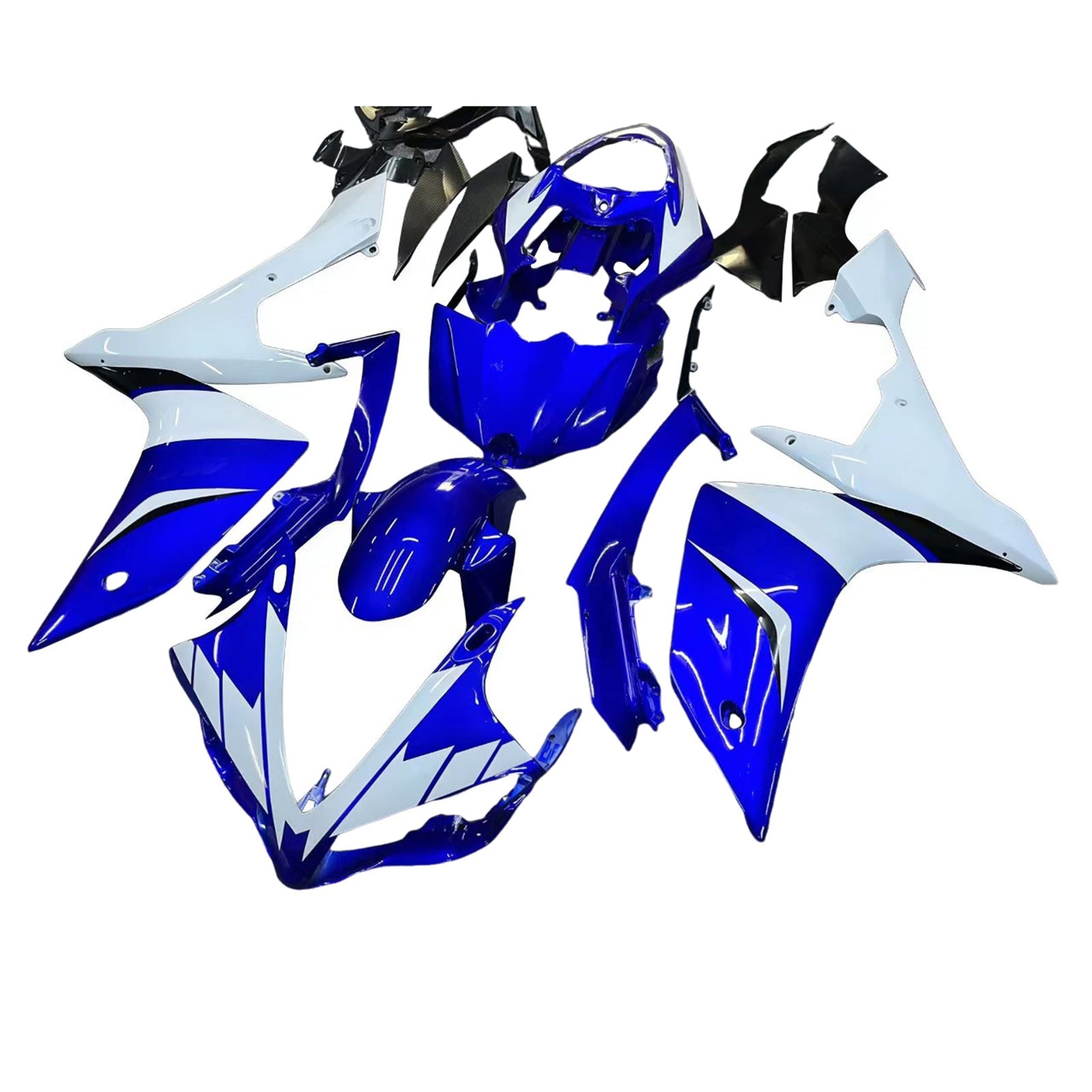 Fairings 2007-2008 Yamaha YZF-R1 Blue White R1 Generic