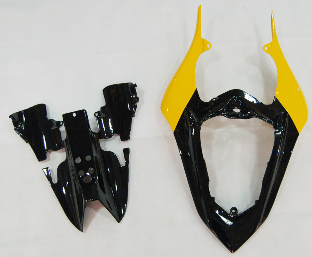Fairings 2007-2008 Yamaha YZF-R1 Yellow & Black Flame R1 Generic