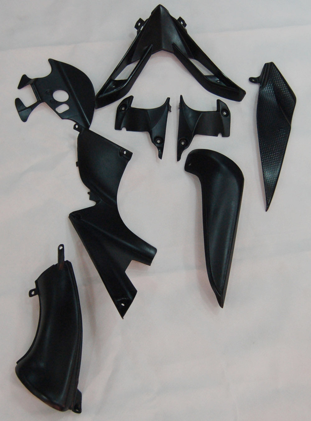 Fairings 2007-2008 Yamaha YZF-R1 Yellow & Black Flame R1 Generic