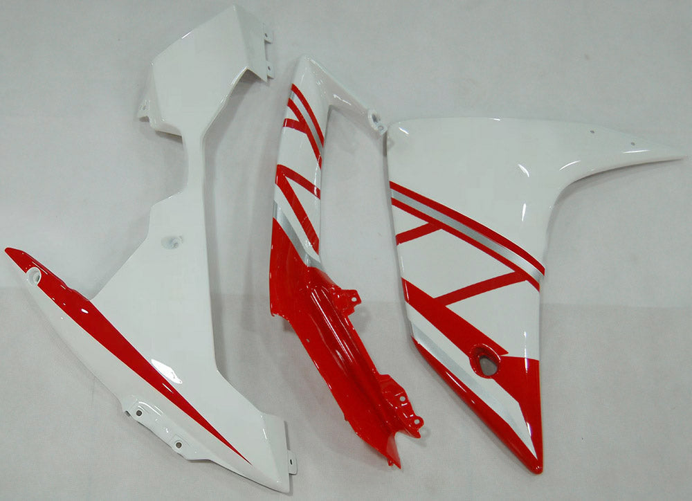 Fairings 2007-2008 Yamaha YZF-R1 Red White FIAT R1 Generic