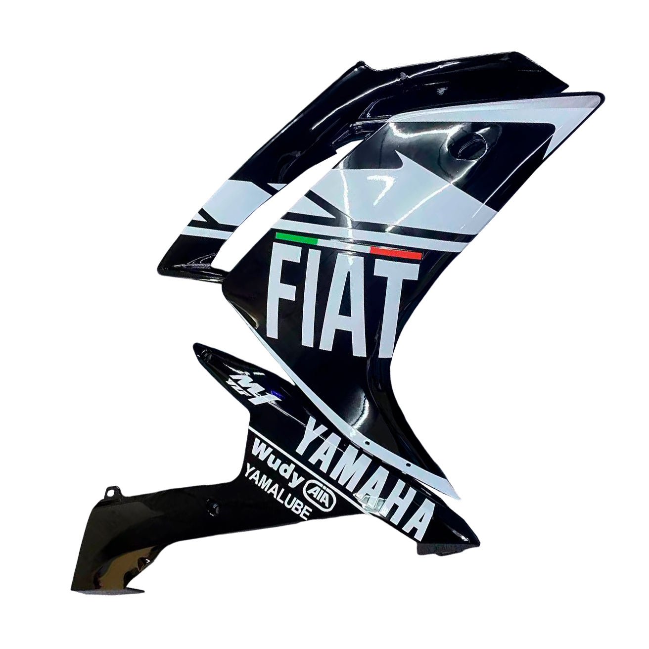 Fairings 2007-2008 Yamaha YZF-R1 Black FIAT R1  Generic